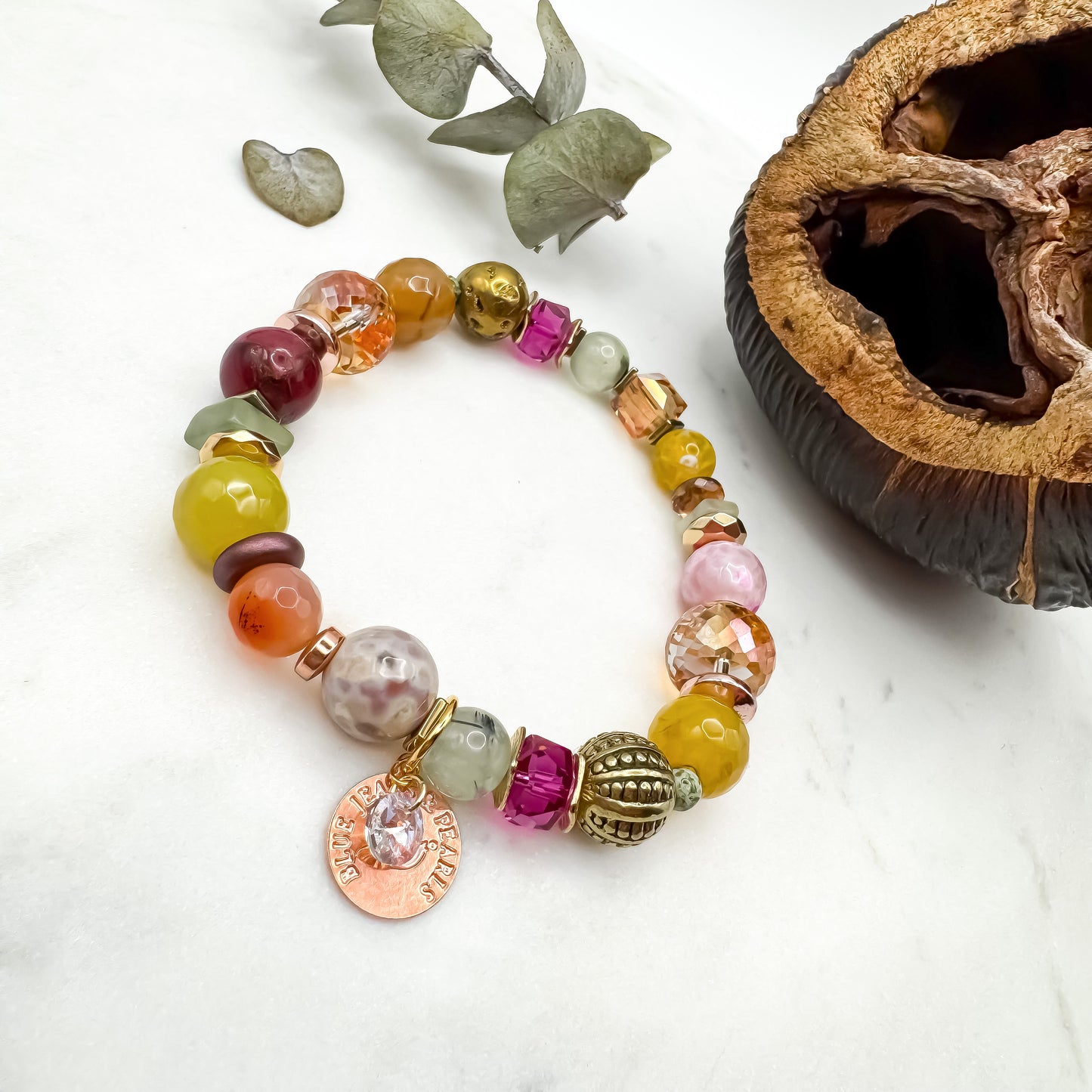 Prairie Sunsets Fuschia & Firelight Bracelet (5)