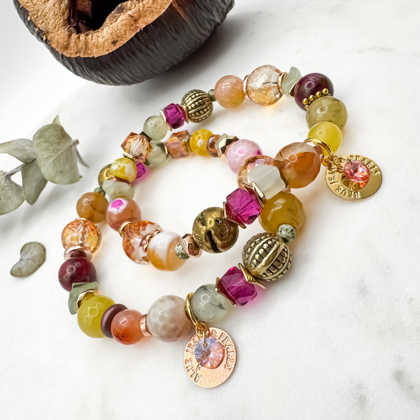 Prairie Sunsets Fuschia & Firelight Bracelet (5)