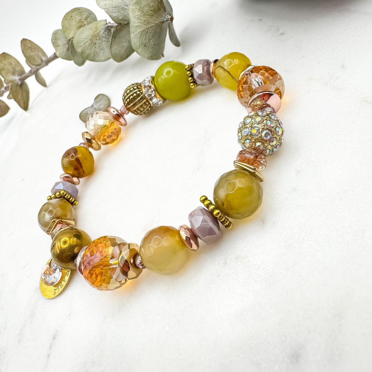 Prairie Sunsets Lime & Lilac Skies Bracelet (6)