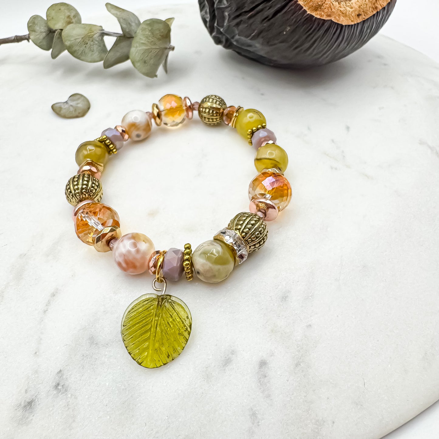 Prairie Sunsets Lime & Lilac Skies Bracelet (9)
