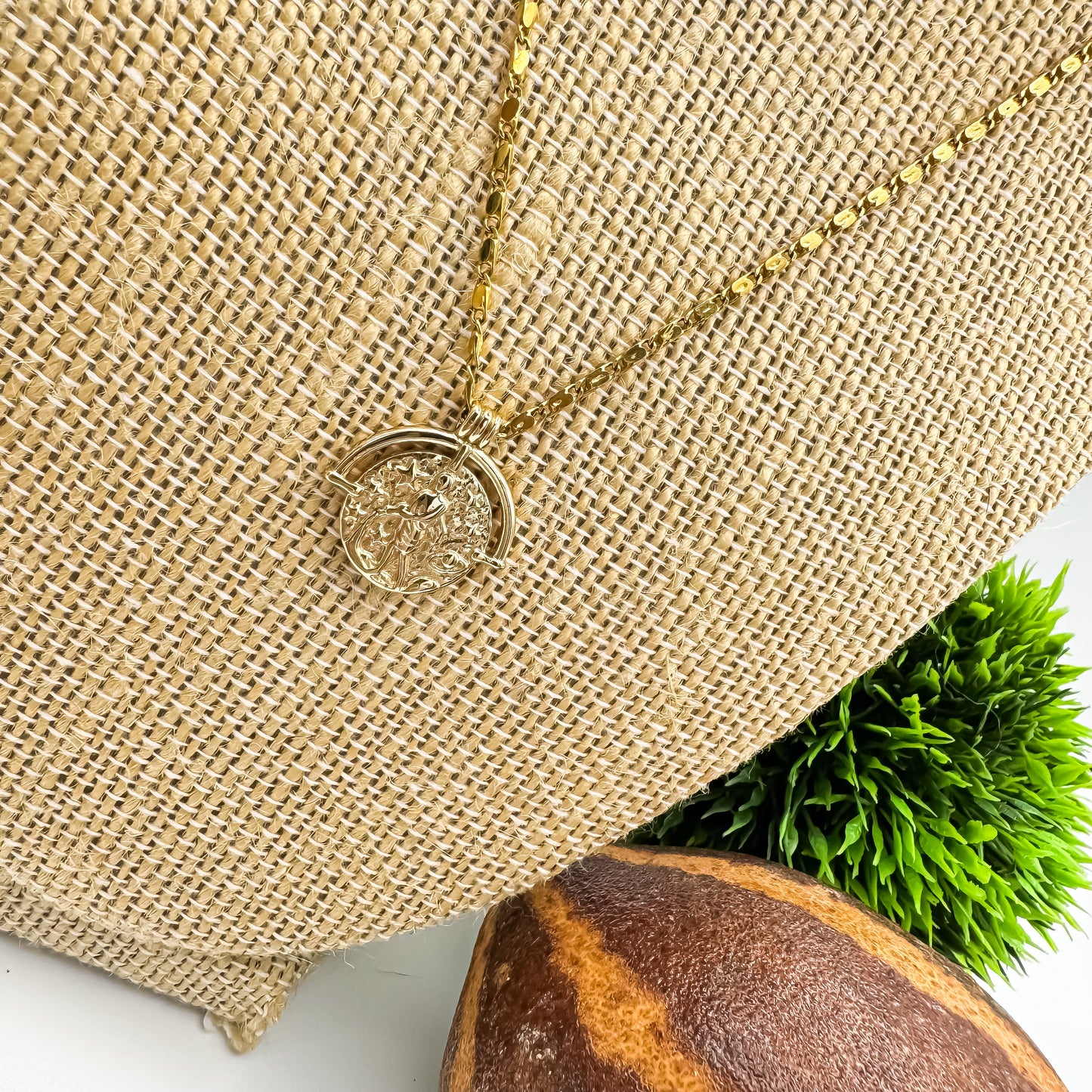 Aquarius Pendant Necklace