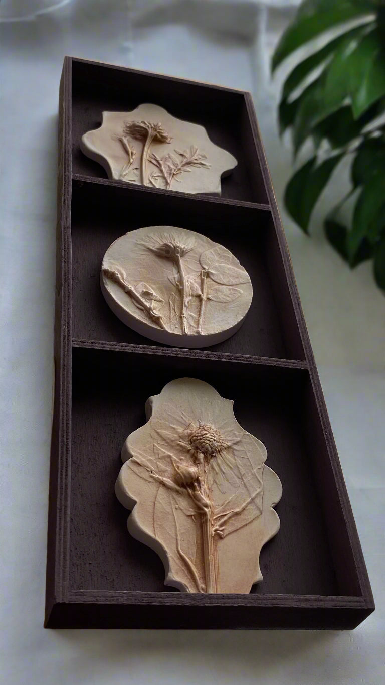 Plaster Art Wall Plaque