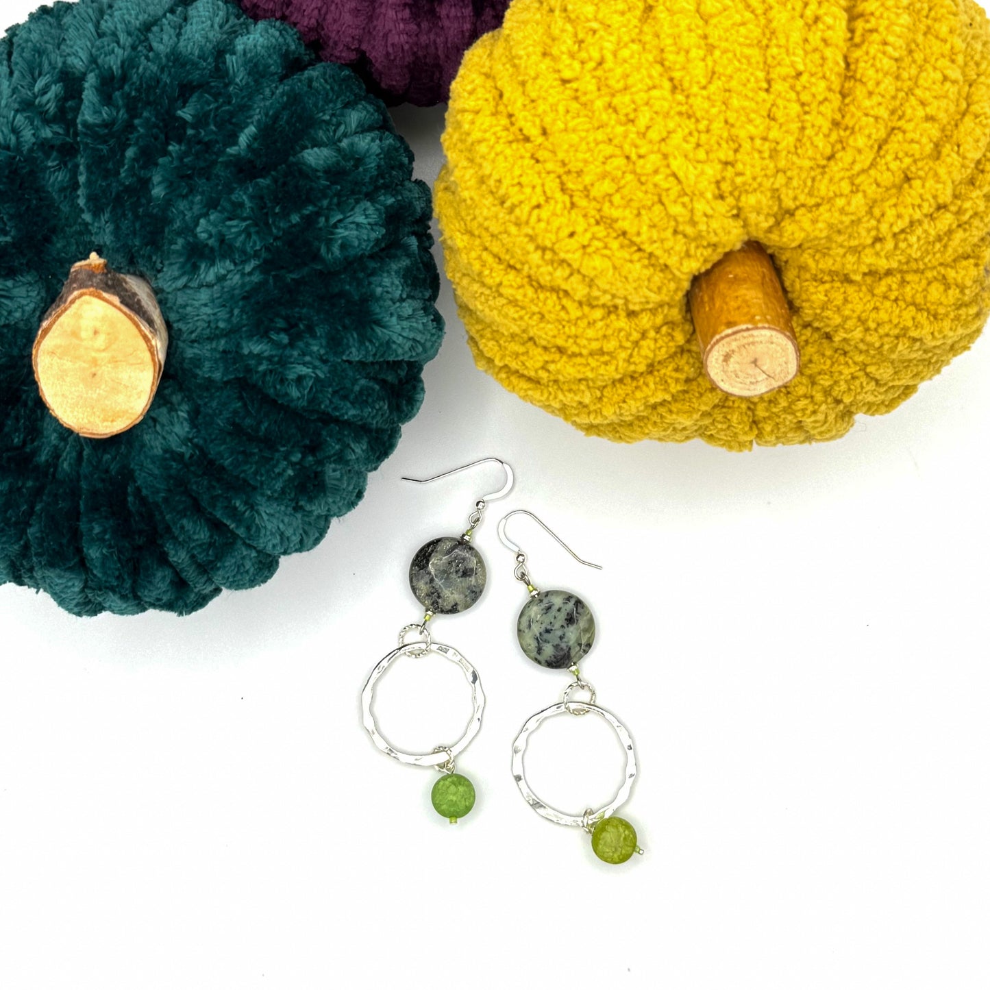 Verdant Horizon — African Turquoise + Frosted Quartz