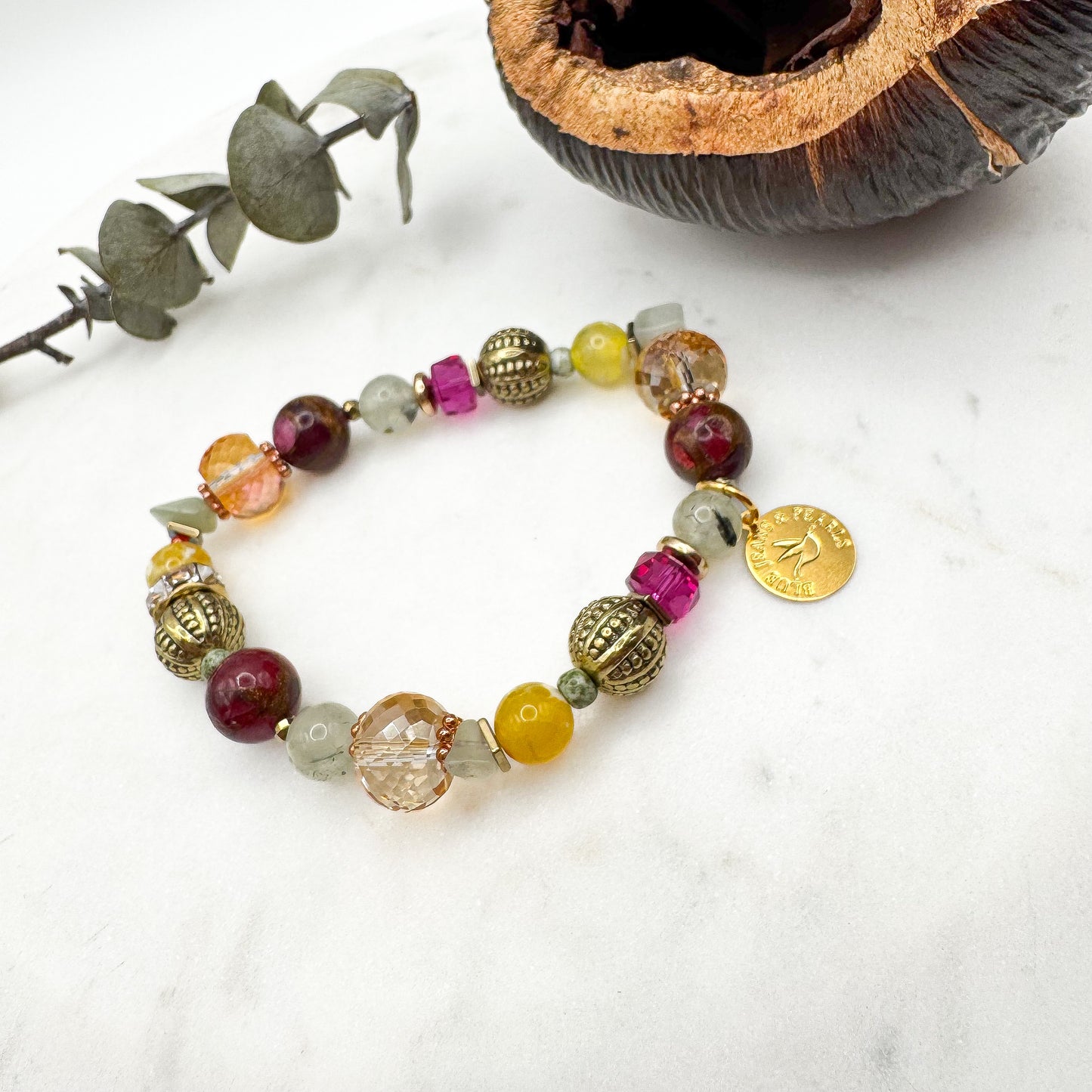 Prairie Sunsets Fuschia & Firelight Bracelet (11)