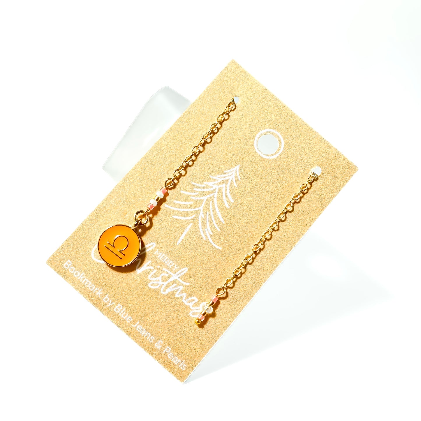Libra (Balance) Chain & Charm Bookmark (Sept 23 - Oct 23)