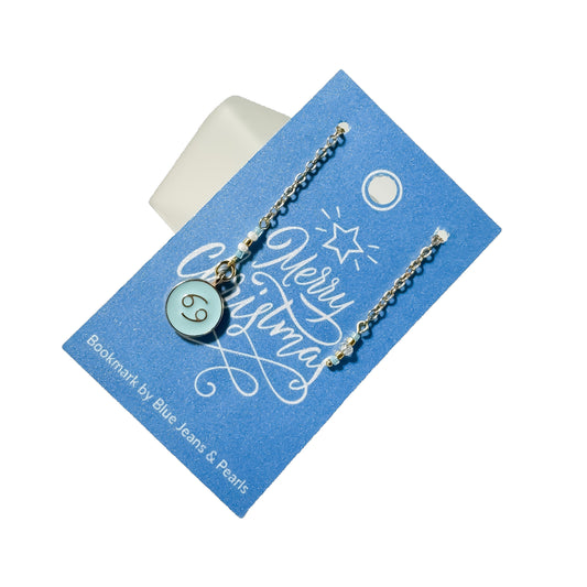 Cancer (Crab) Chain & Charm Bookmark (June 22 -Jul 22)