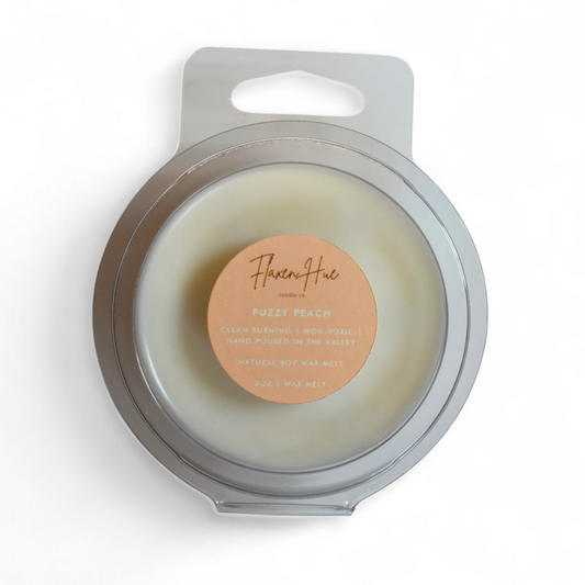 Fuzzy Peach: Wax Melt (2oz)