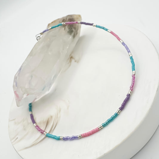 Pastel Dream - Miyuki Anklet (Silver Accents)