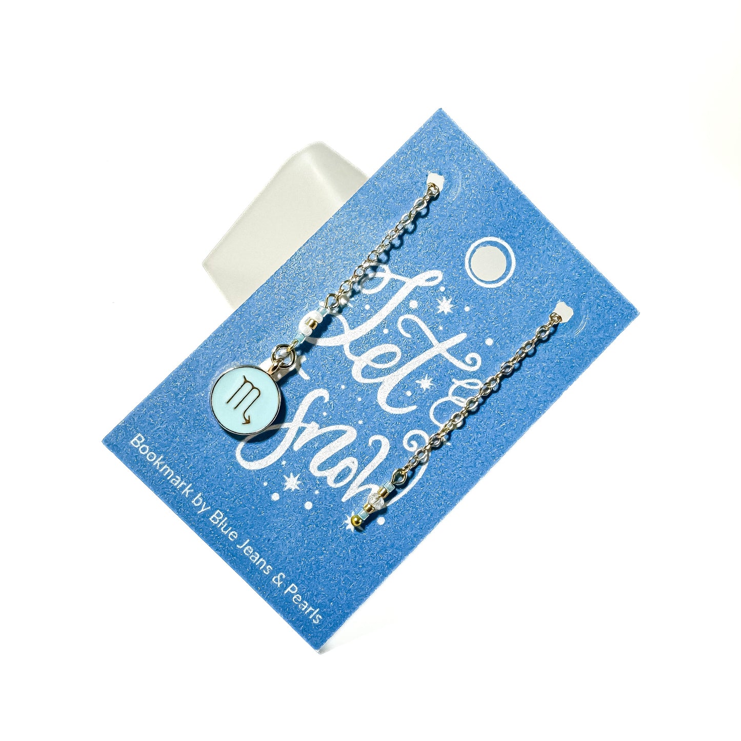 Scorpio (Scorpion) Chain & Charm Bookmark (Oct 24 - Nov 21)