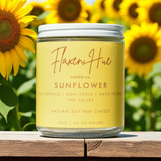 Sunflower Candle (8oz)