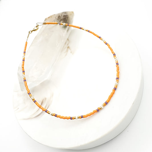 Thyme with Tulsi - Miyuki Anklet (Gold & Pearl Accents)