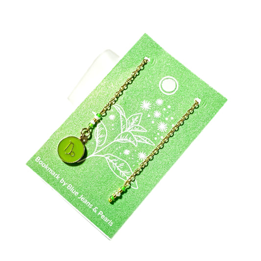 Capricorn (Goat) Chain & Charm Bookmark (Dec 22 - Jan 19)