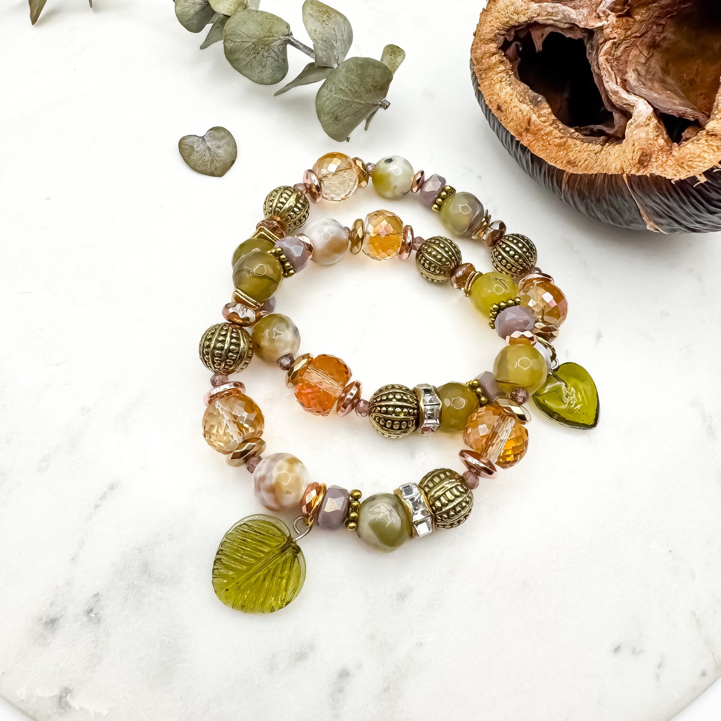 Prairie Sunsets Lime & Lilac Skies Bracelet (8)