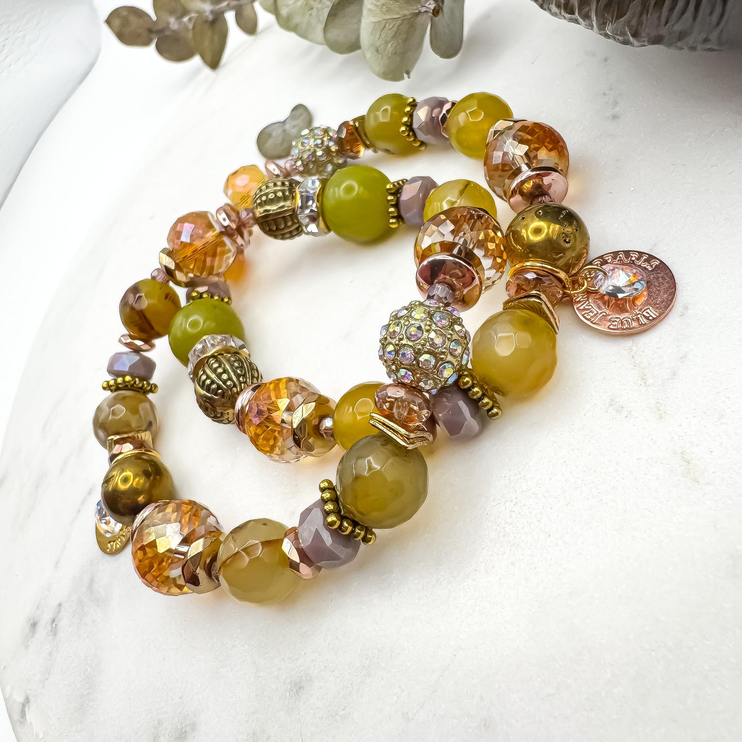 Prairie Sunsets Lime & Lilac Skies Bracelet (7)