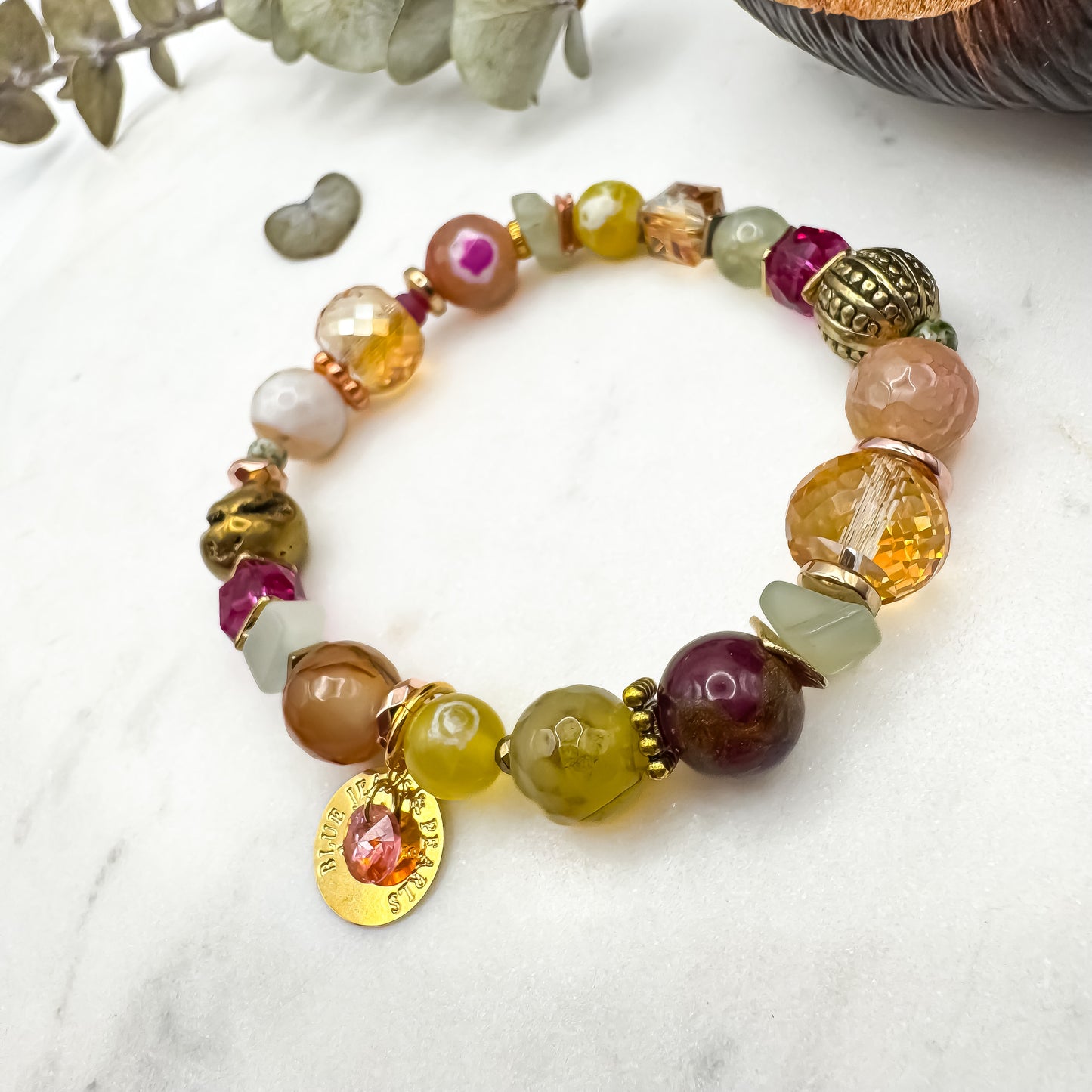 Prairie Sunsets Fuschia & Firelight Bracelet (6)