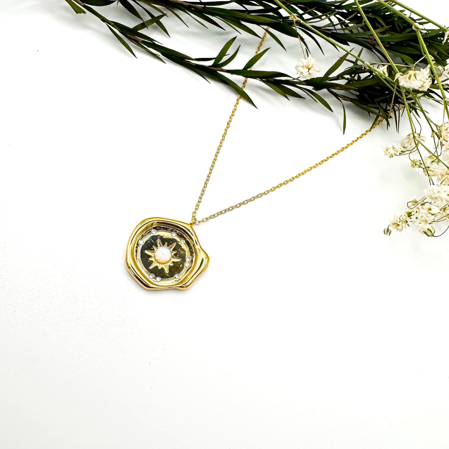 Celestial Stamp Necklace