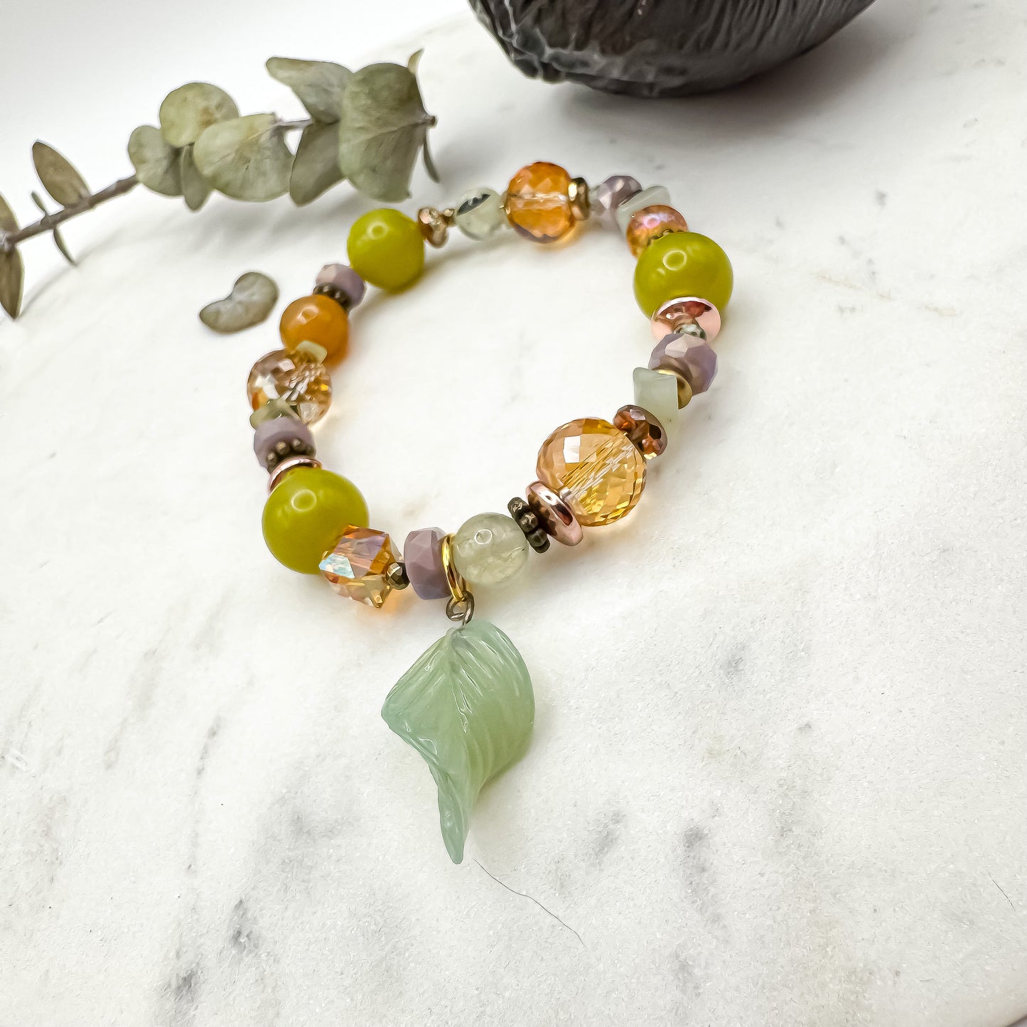 Prairie Sunsets Lime & Lilac Skies Bracelet (5)