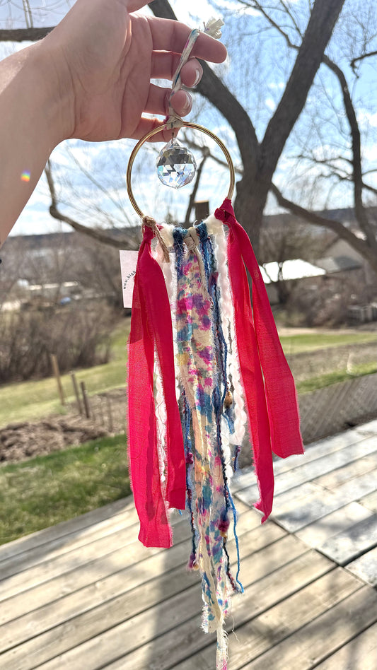 Sari Silk Suncatchers - Confetti Skies