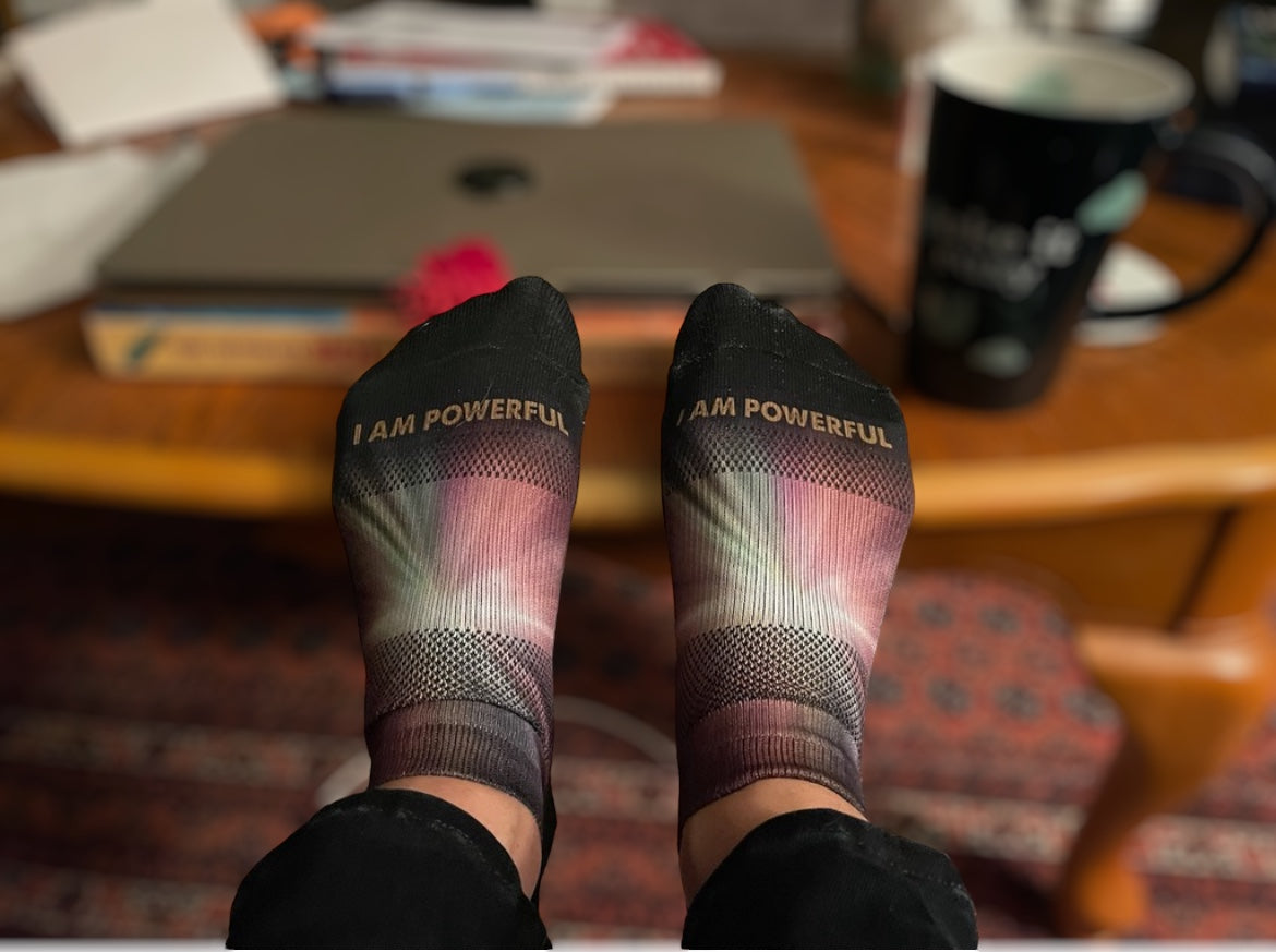 I AM Powerful Socks