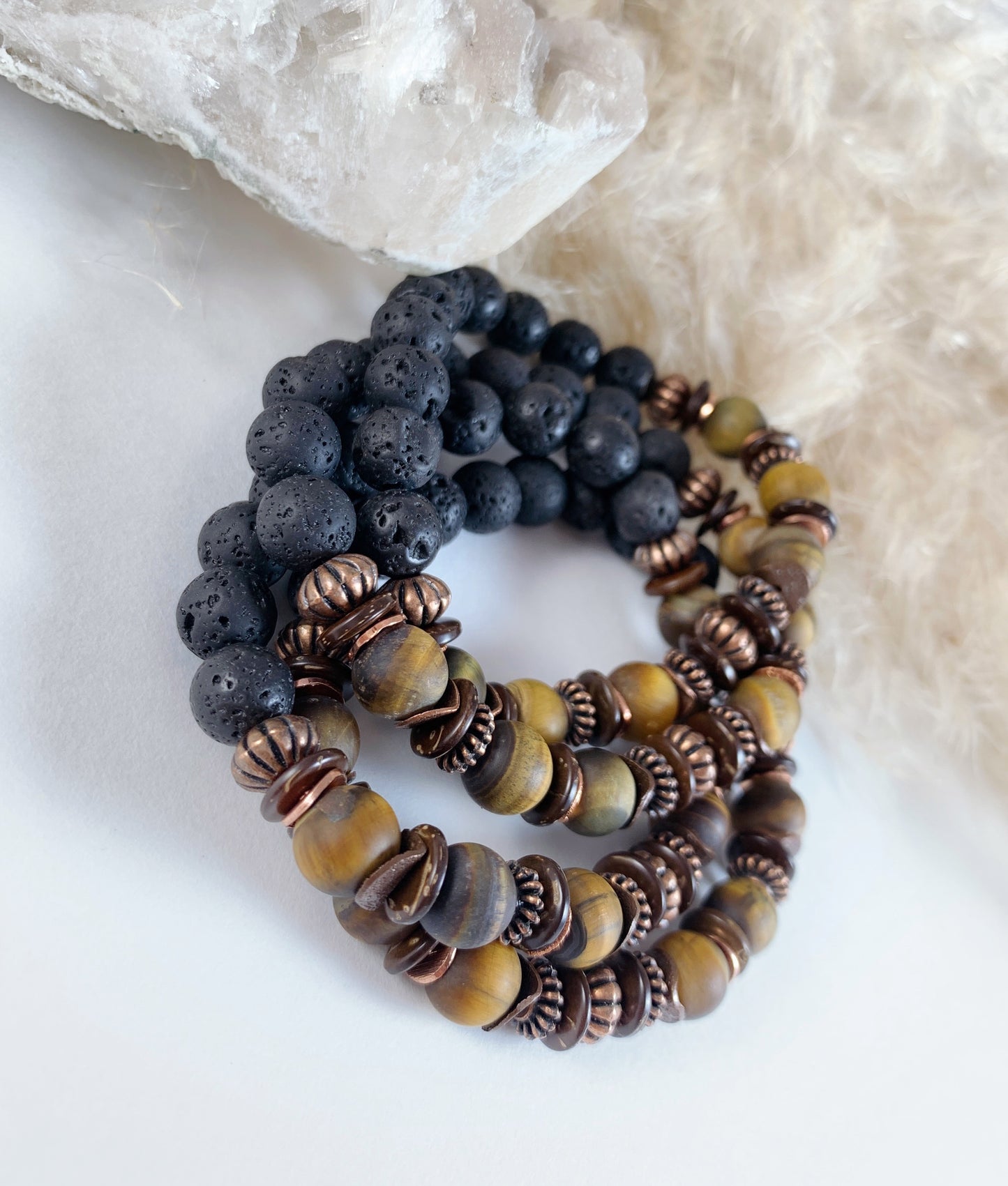 Tiger Eye Diffuser Bracelet