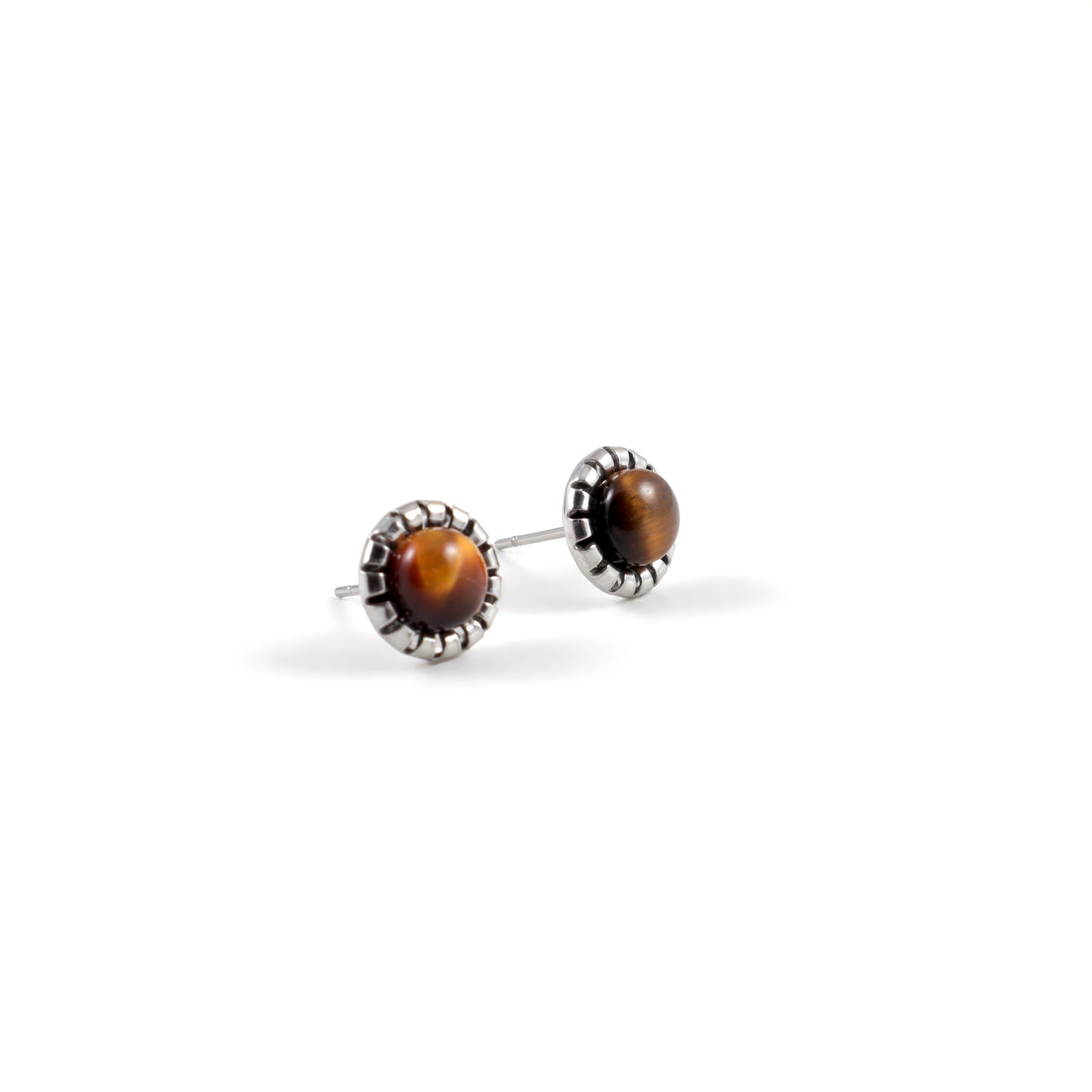 Tiger Eye Studs