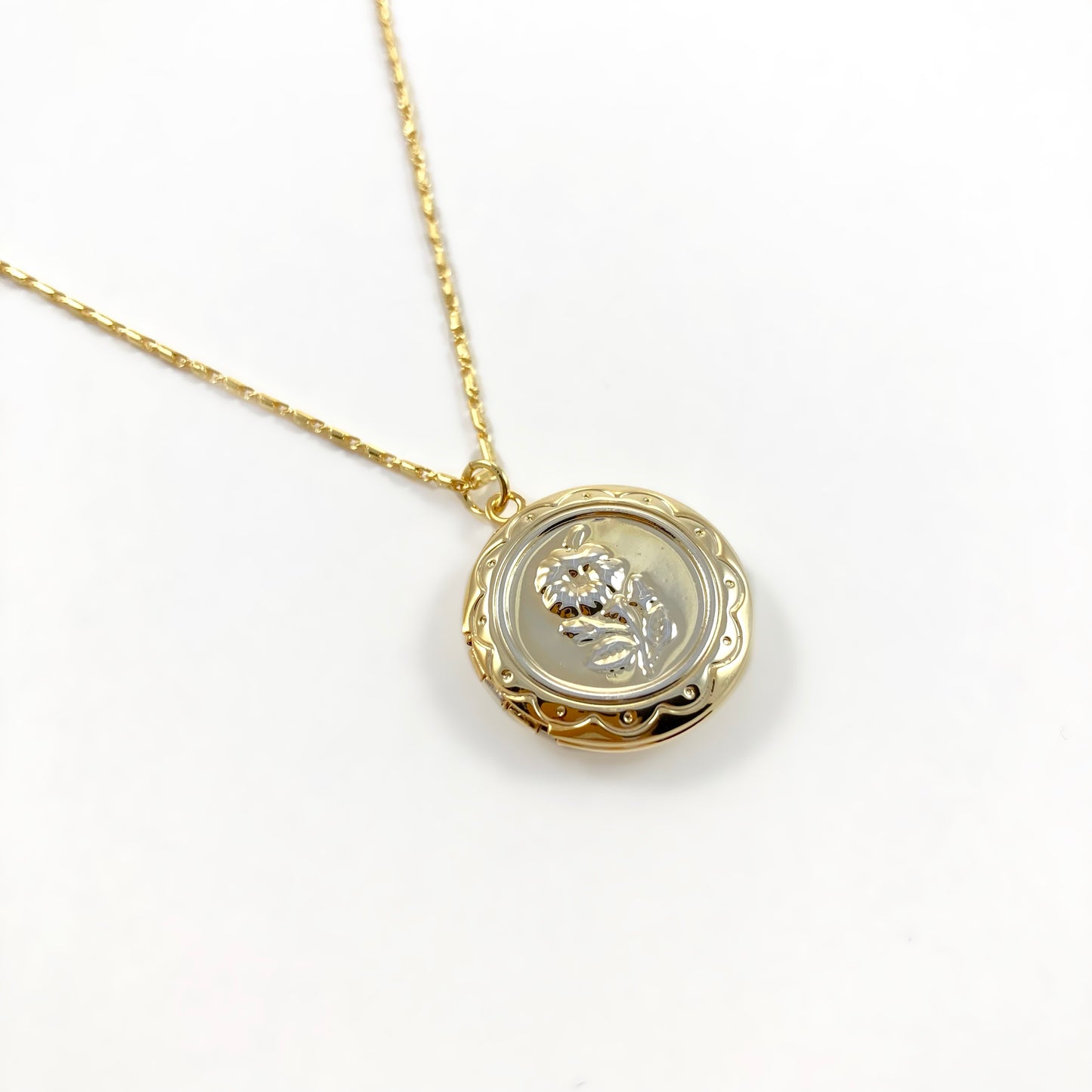 Floral (Lg) Locket