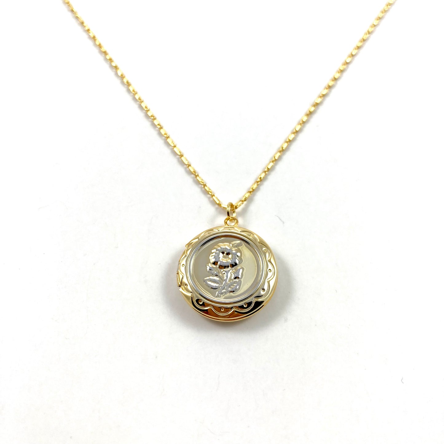 Floral (Lg) Locket