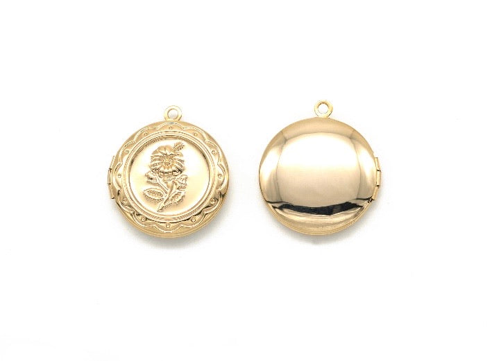 Floral (Lg) Locket