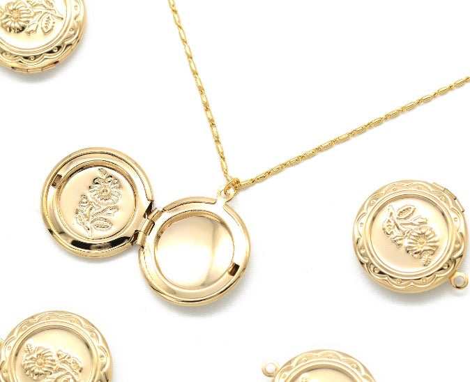 Floral (Lg) Locket
