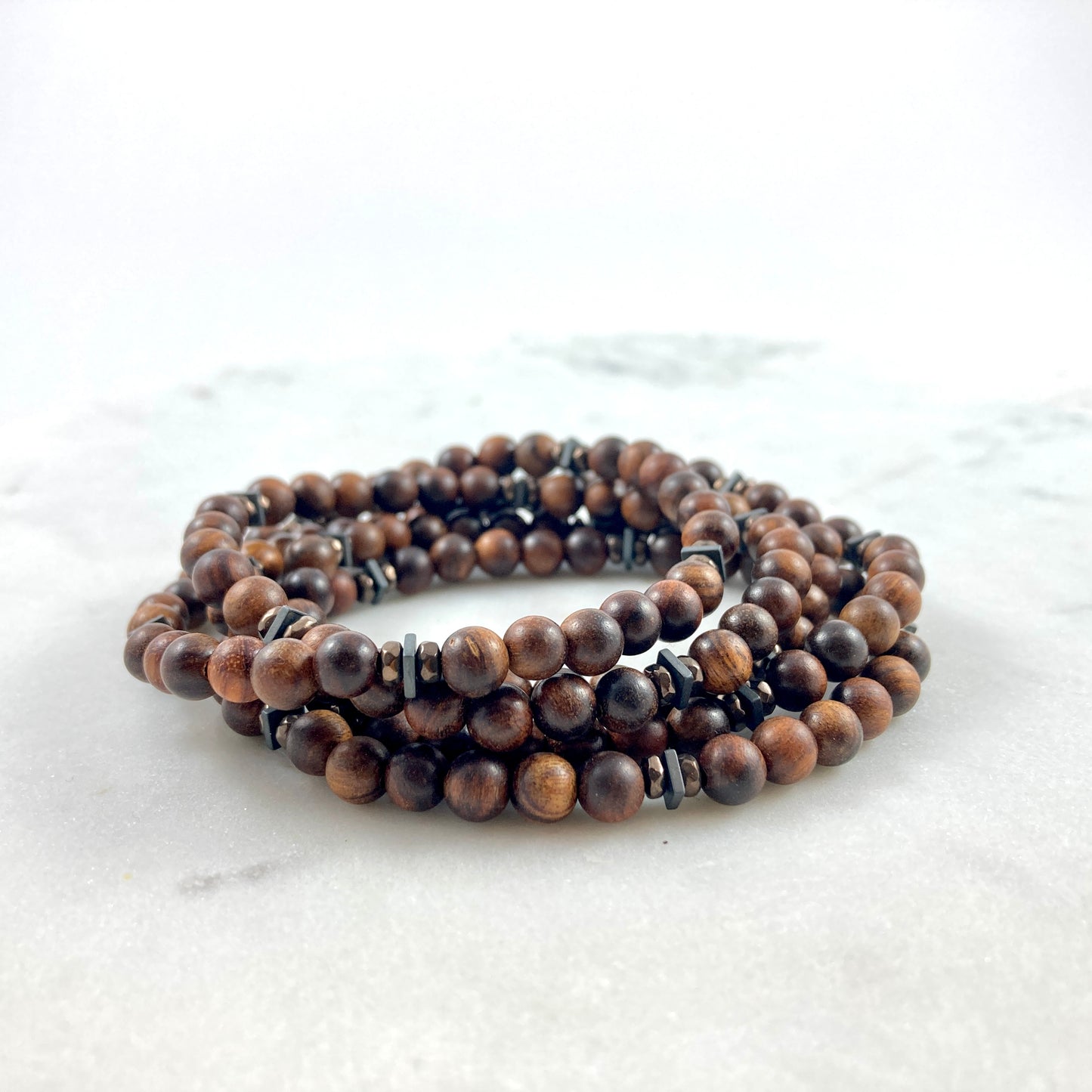 Sandalwood & Hematite