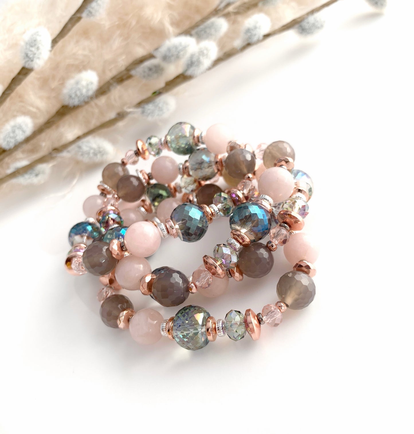 Rose & Ashes Bracelet