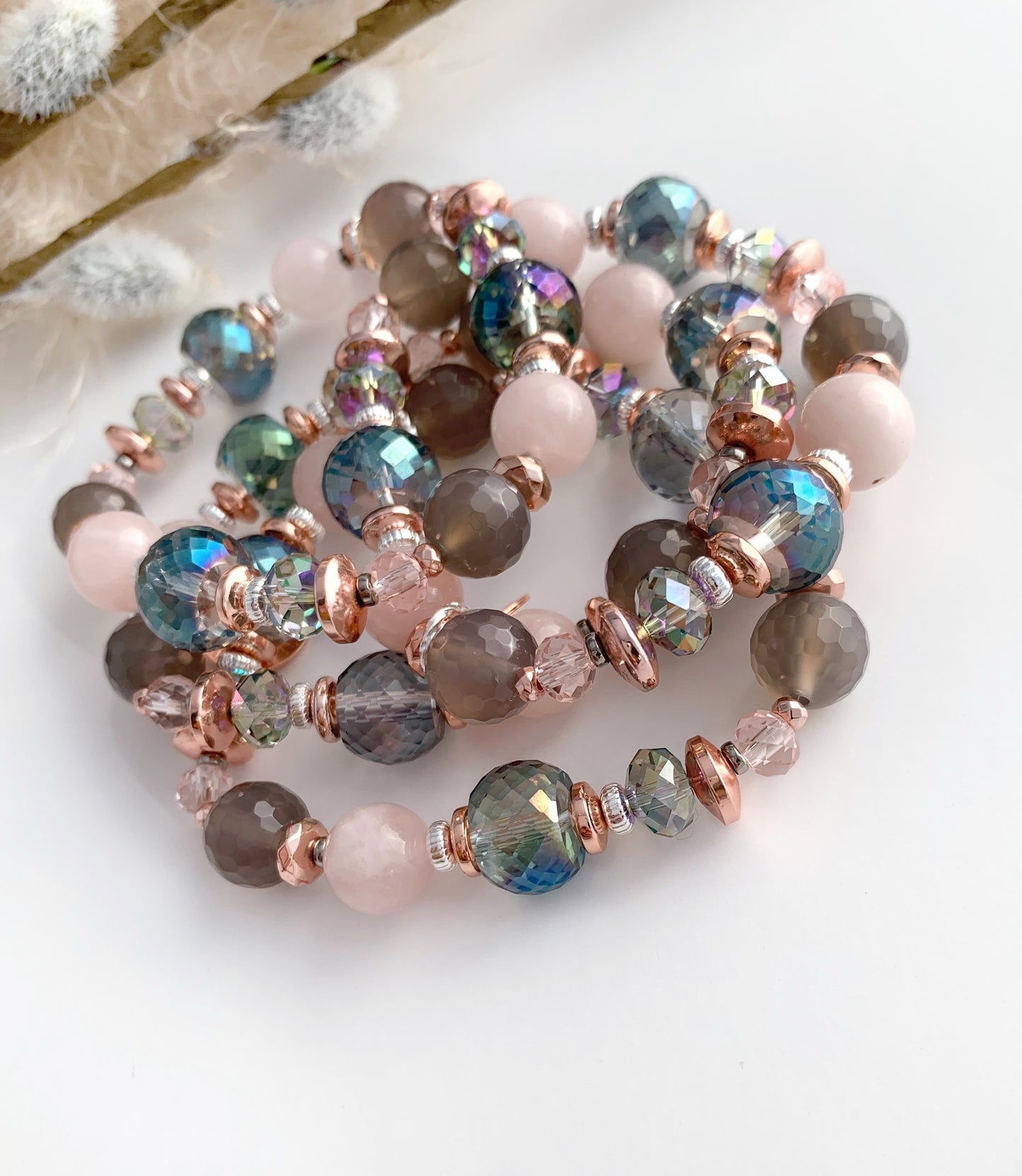 Rose & Ashes Bracelet