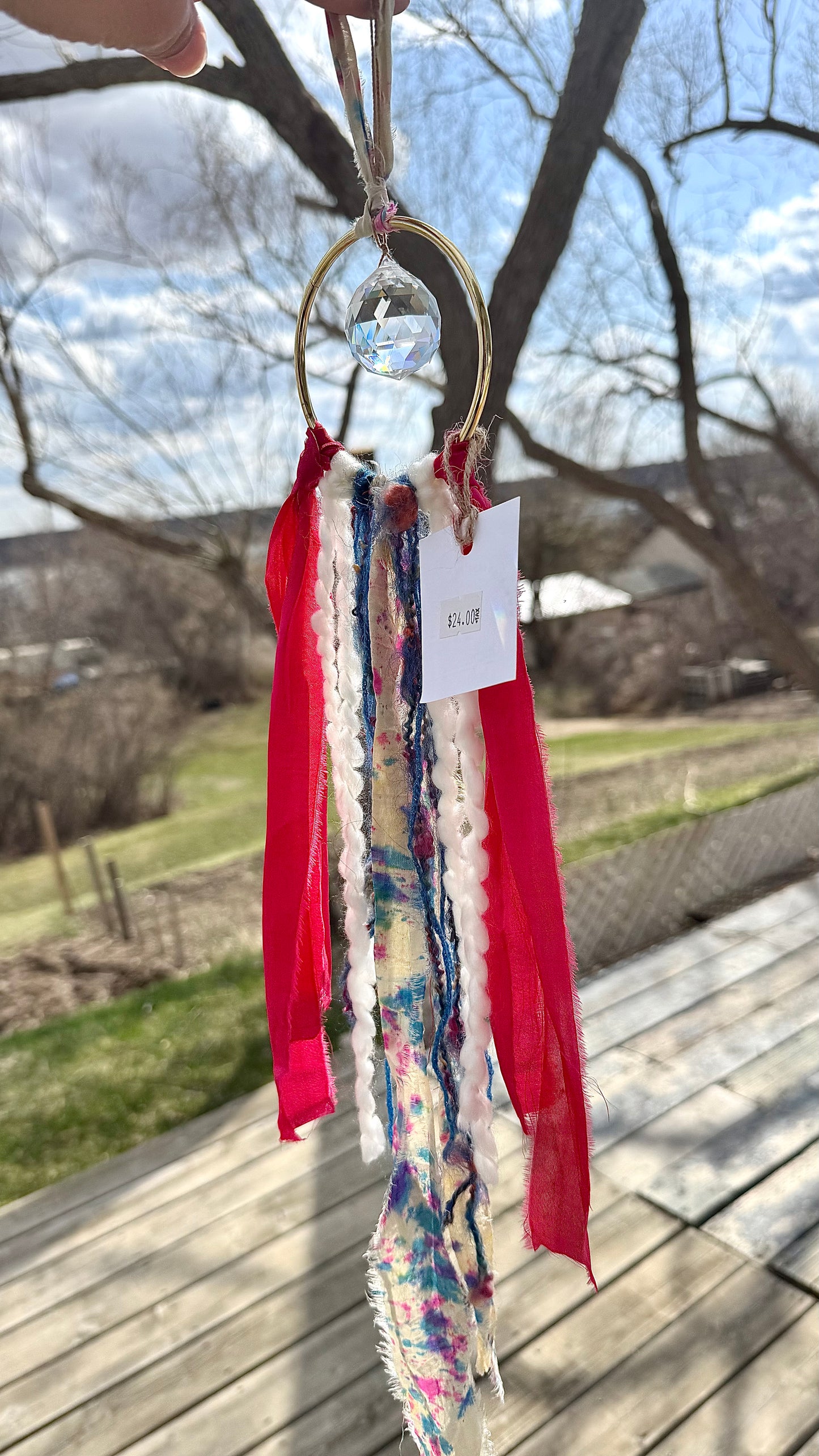 Sari Silk Suncatchers - Confetti Skies