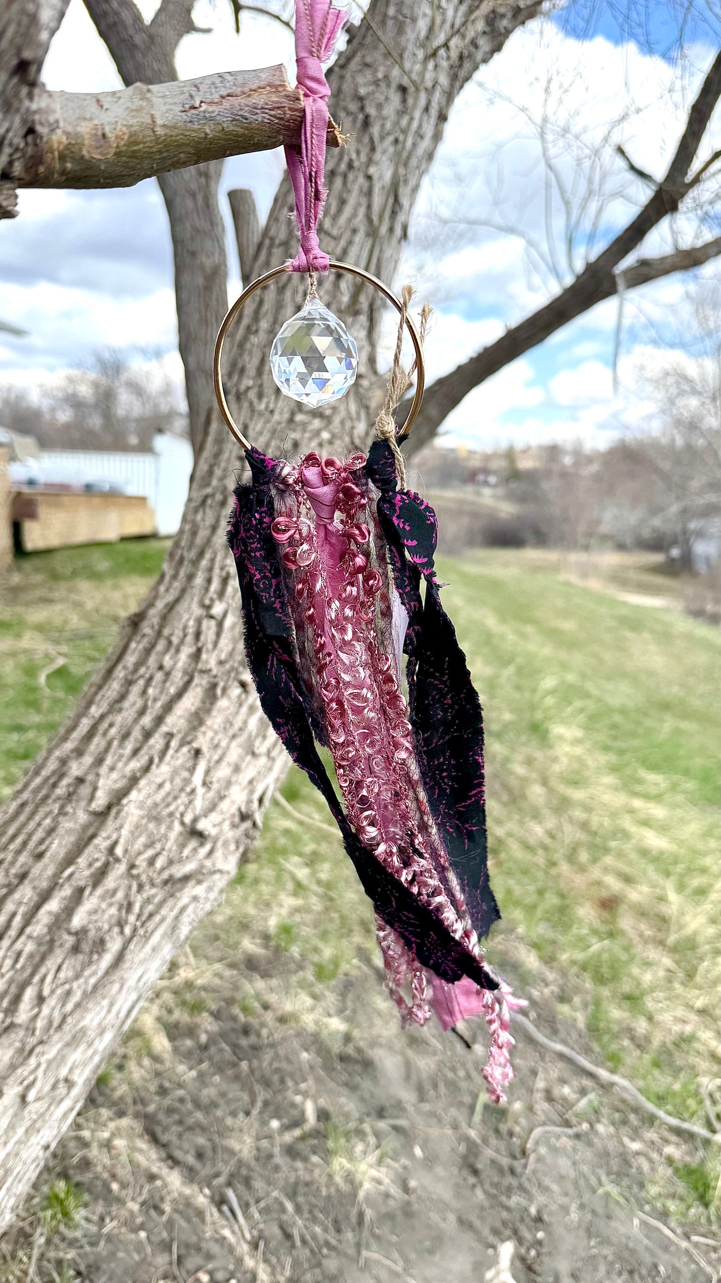 Sari Silk Suncatchers - Velvet Twilight