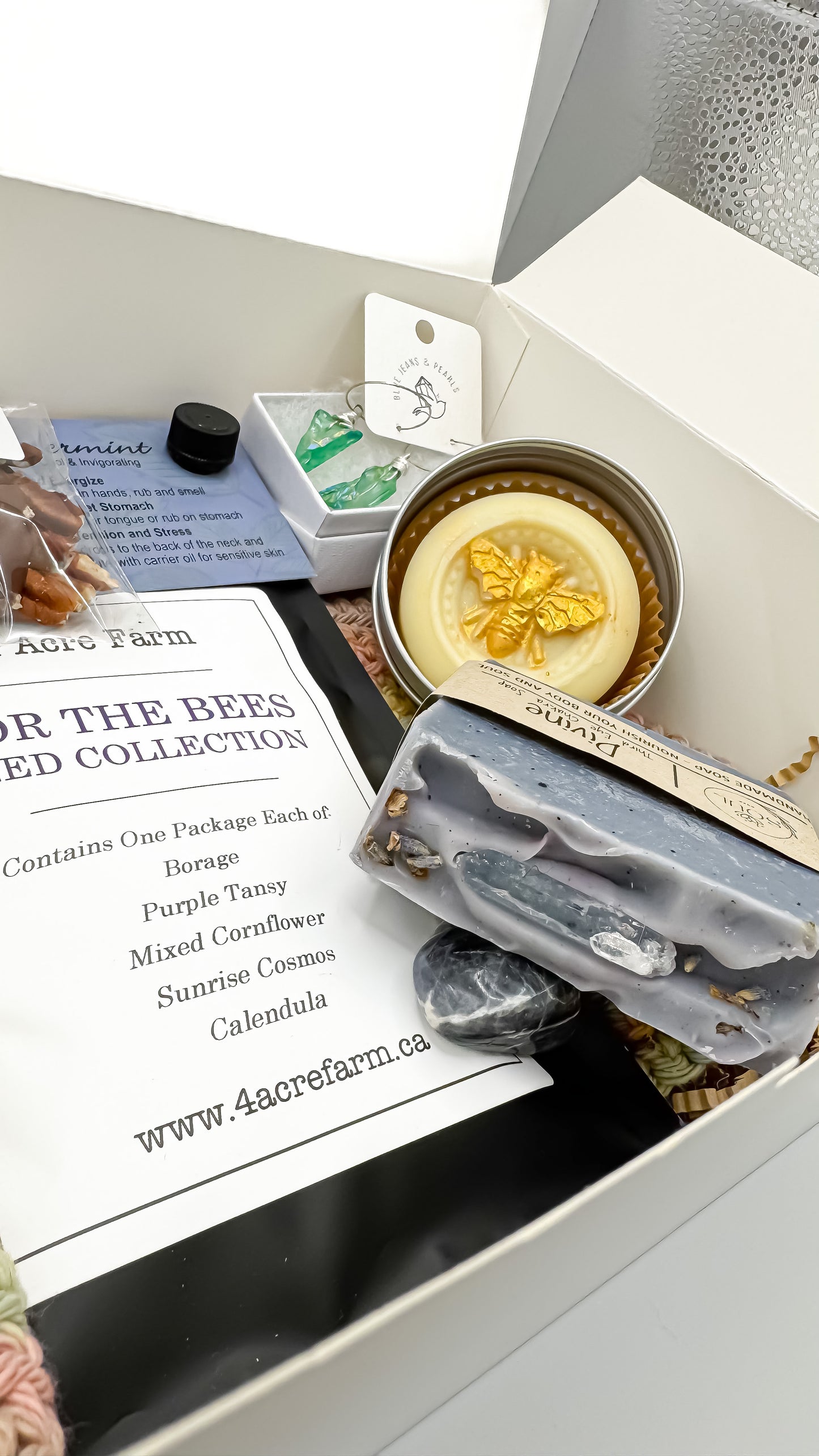 Bees & Blooms: Keeper of Honey & Light Gift Box