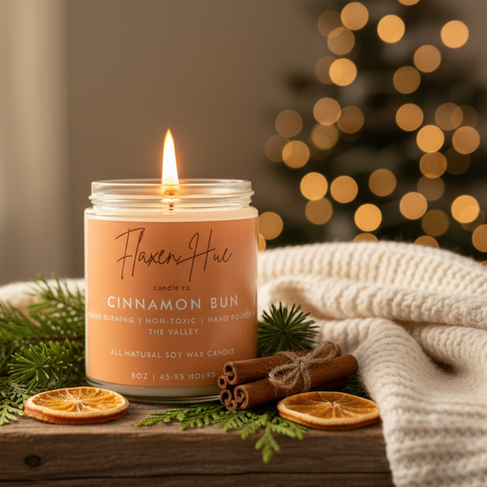 Cinnamon Bun Candle (8oz)