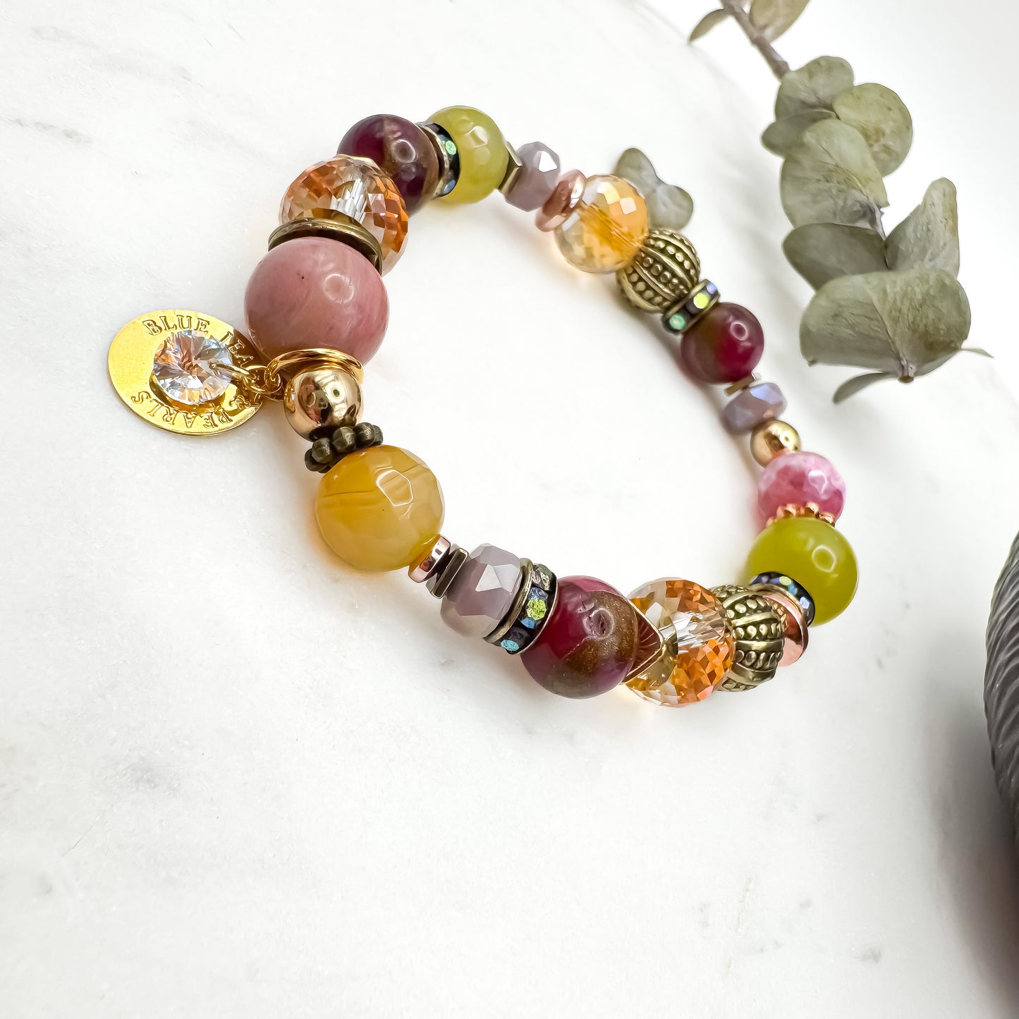 Prairie Sunsets Fuschia & Firelight Bracelet (4)