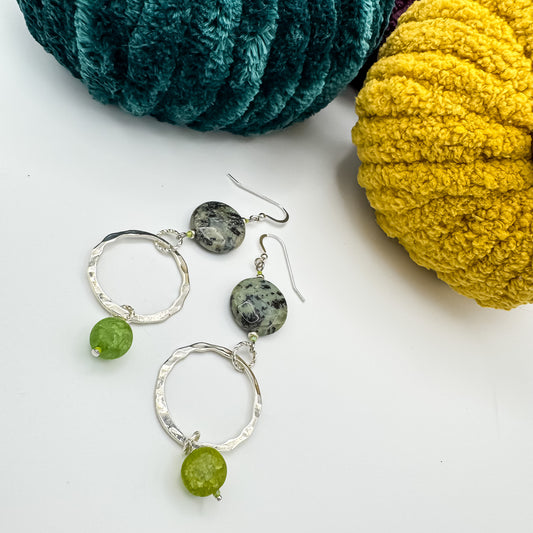 Verdant Horizon — African Turquoise + Frosted Quartz