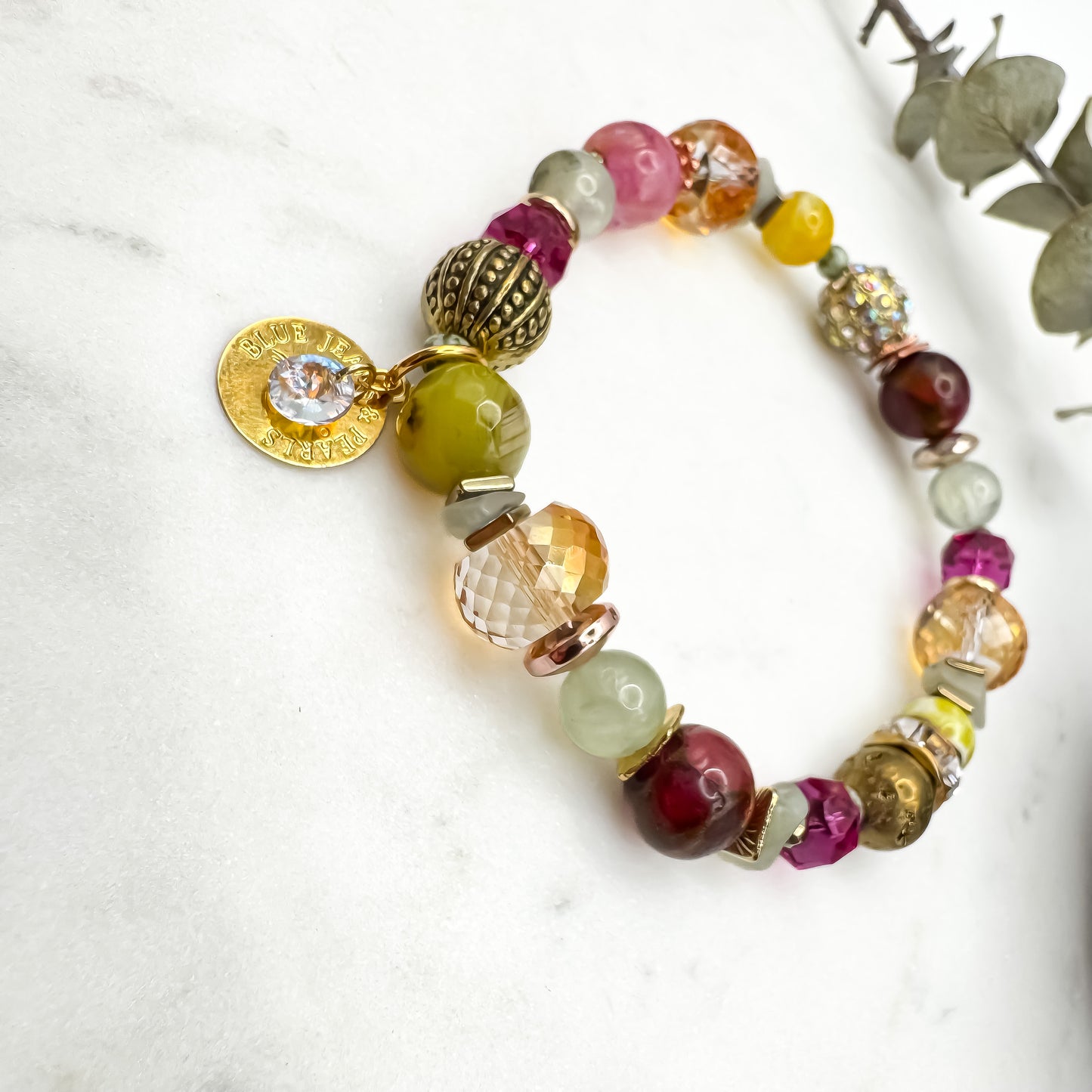Prairie Sunsets Fuschia & Firelight Bracelet (10)