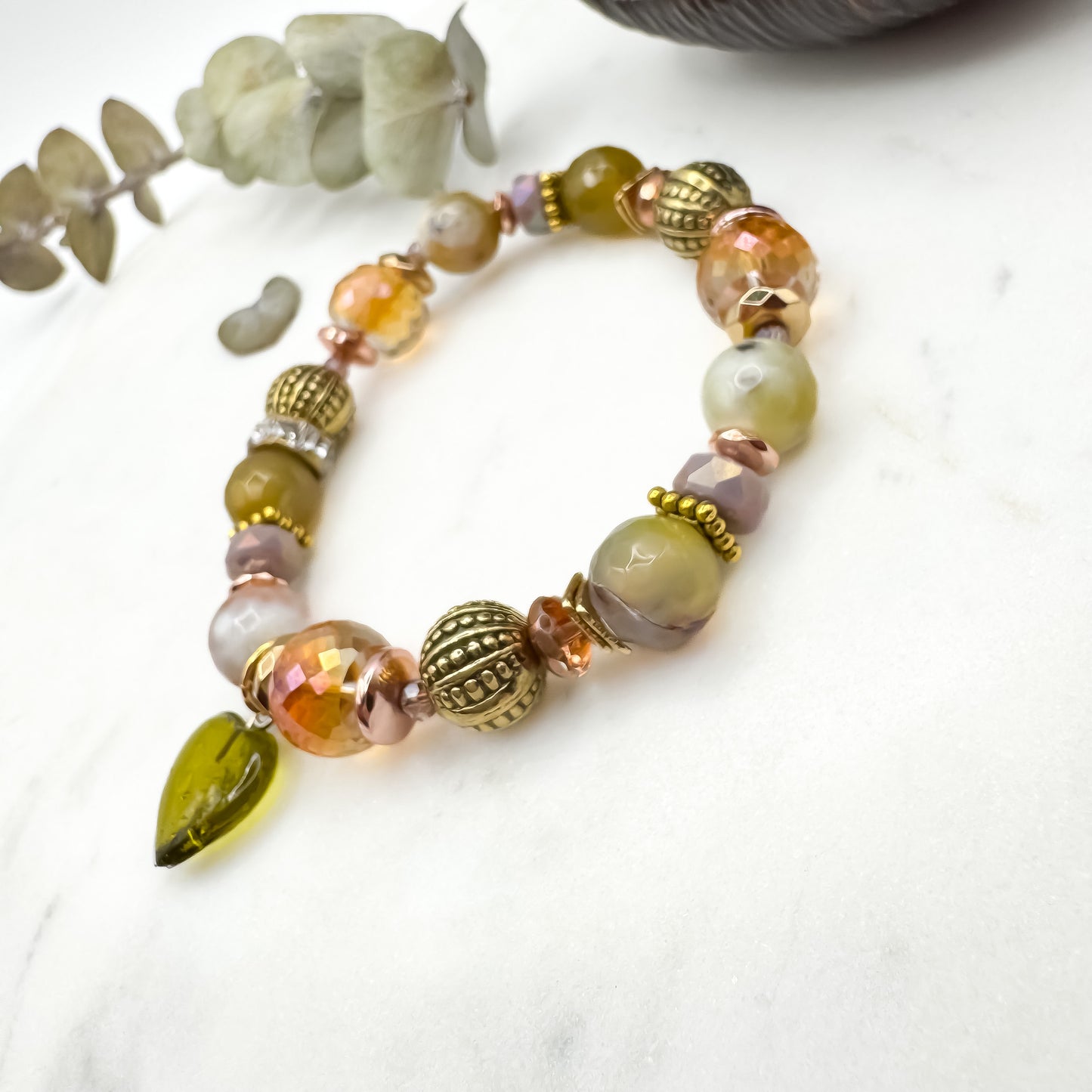 Prairie Sunsets Lime & Lilac Skies Bracelet (8)