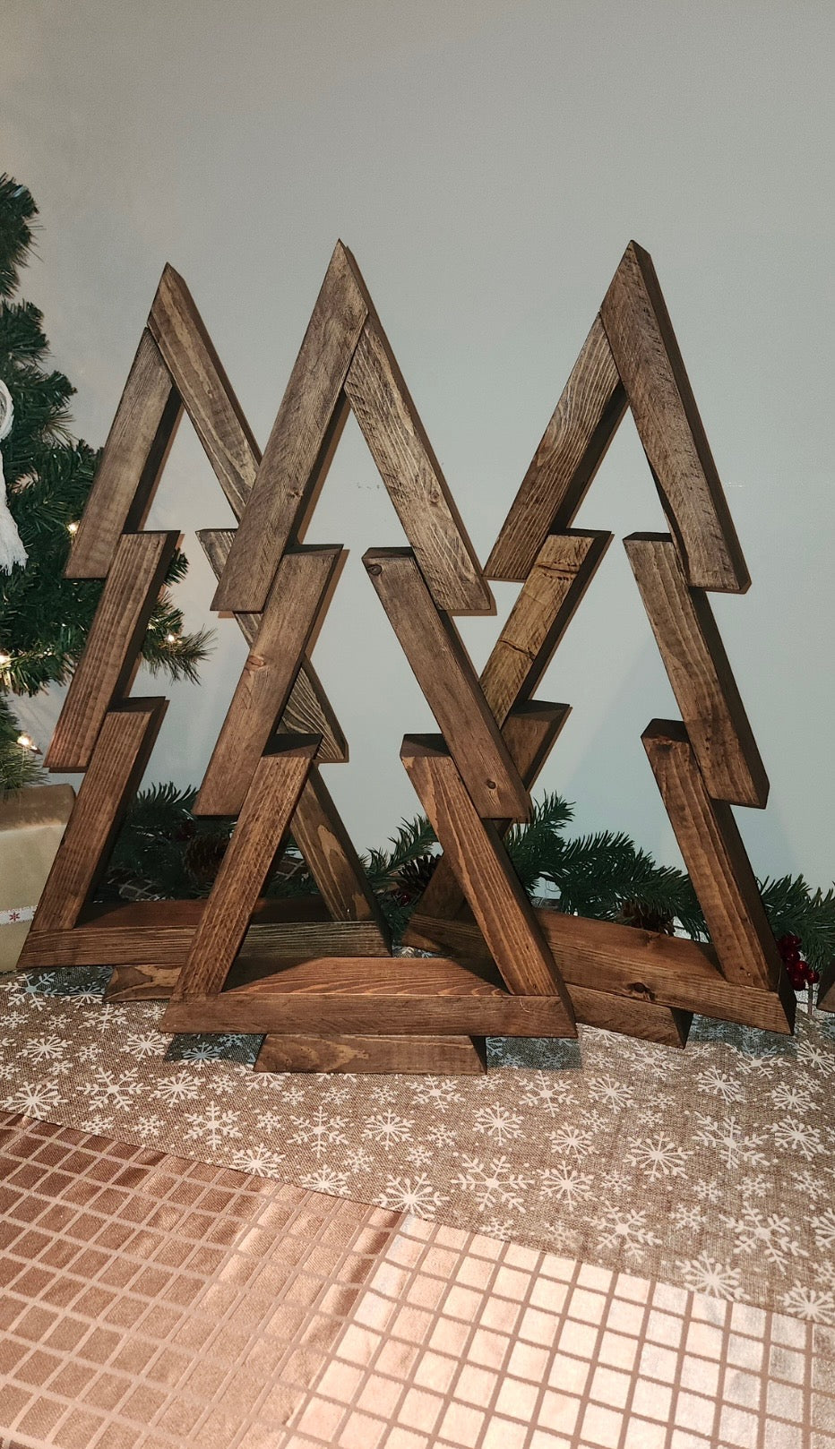 Handcrafted Wooden Christmas Trees – 2 Foot | Made to Order