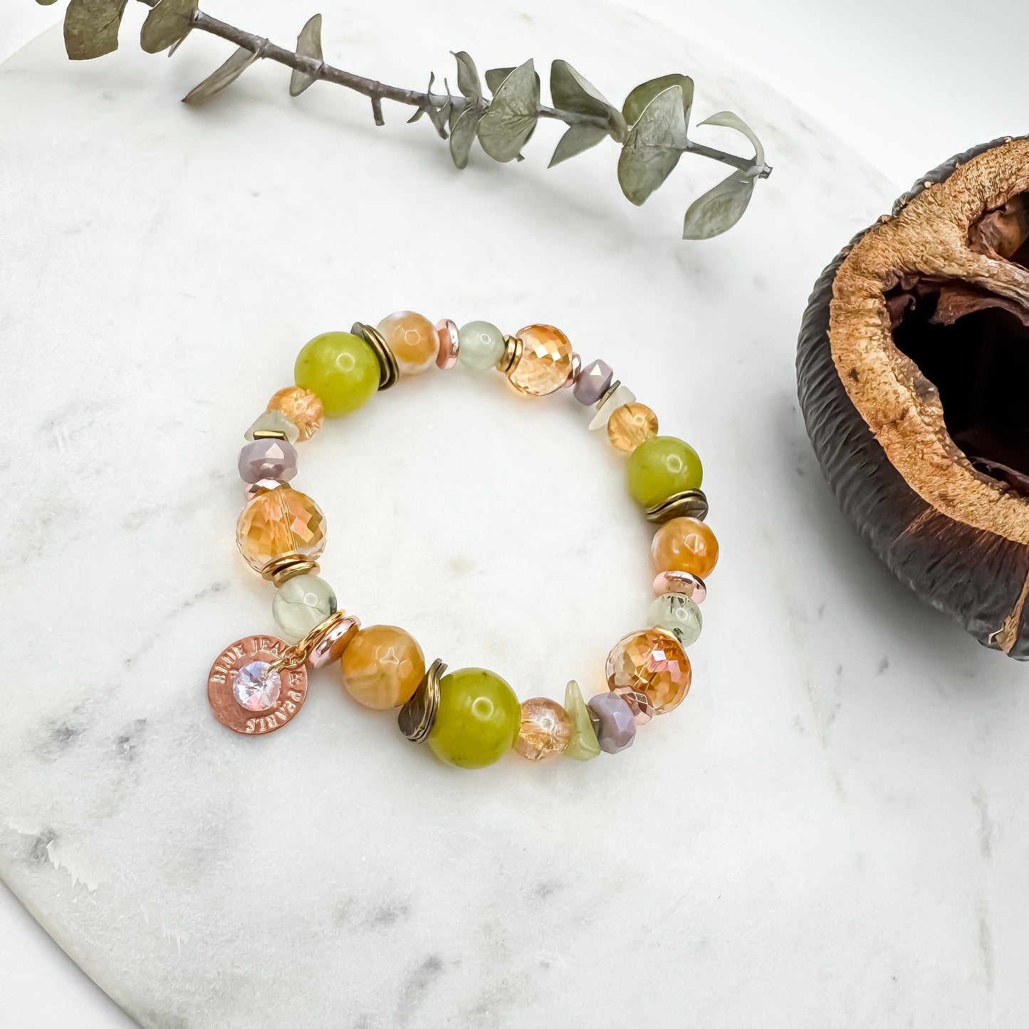Prairie Sunsets Lime & Lilac Skies Bracelet (4)