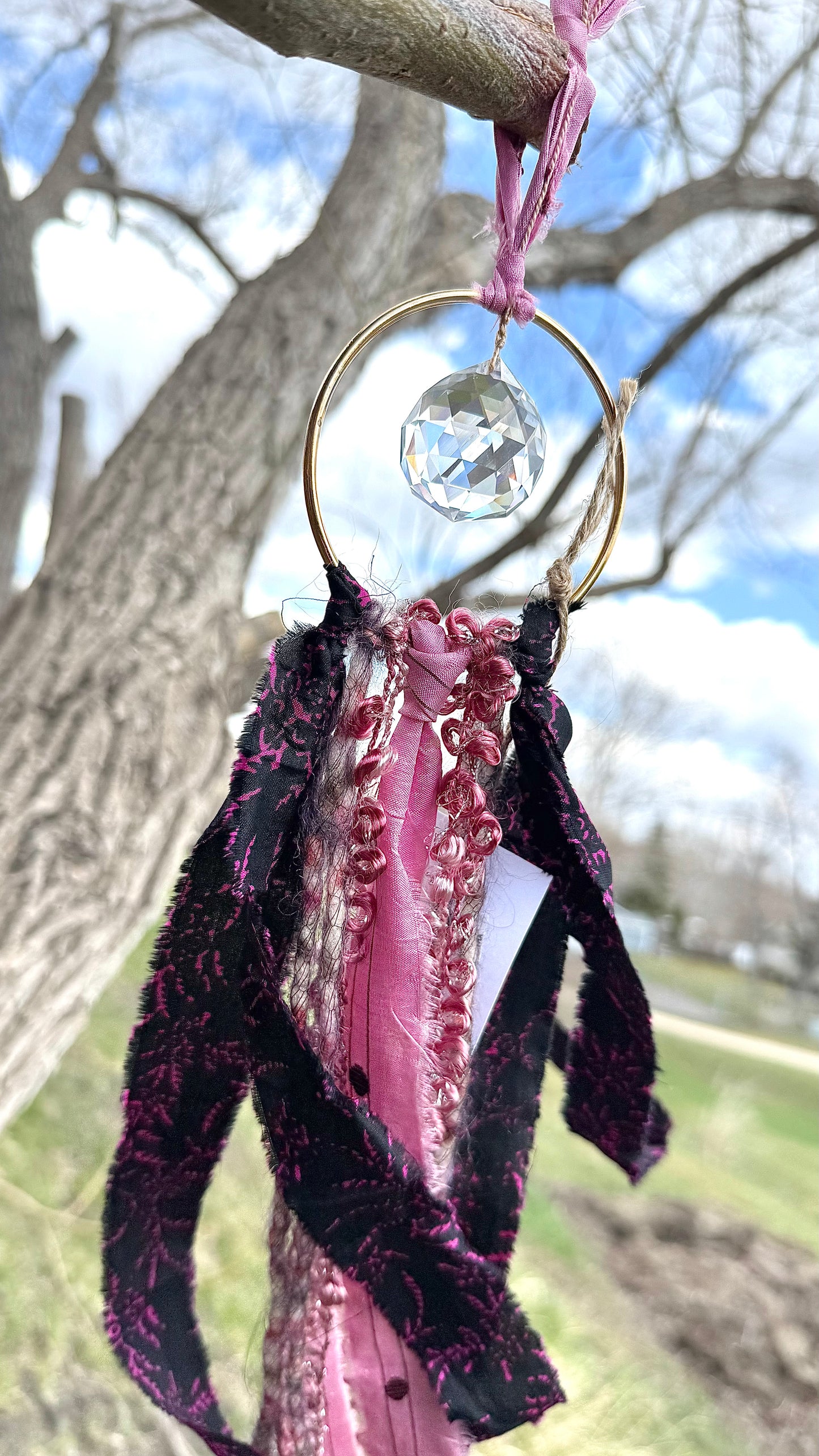 Sari Silk Suncatchers - Velvet Twilight