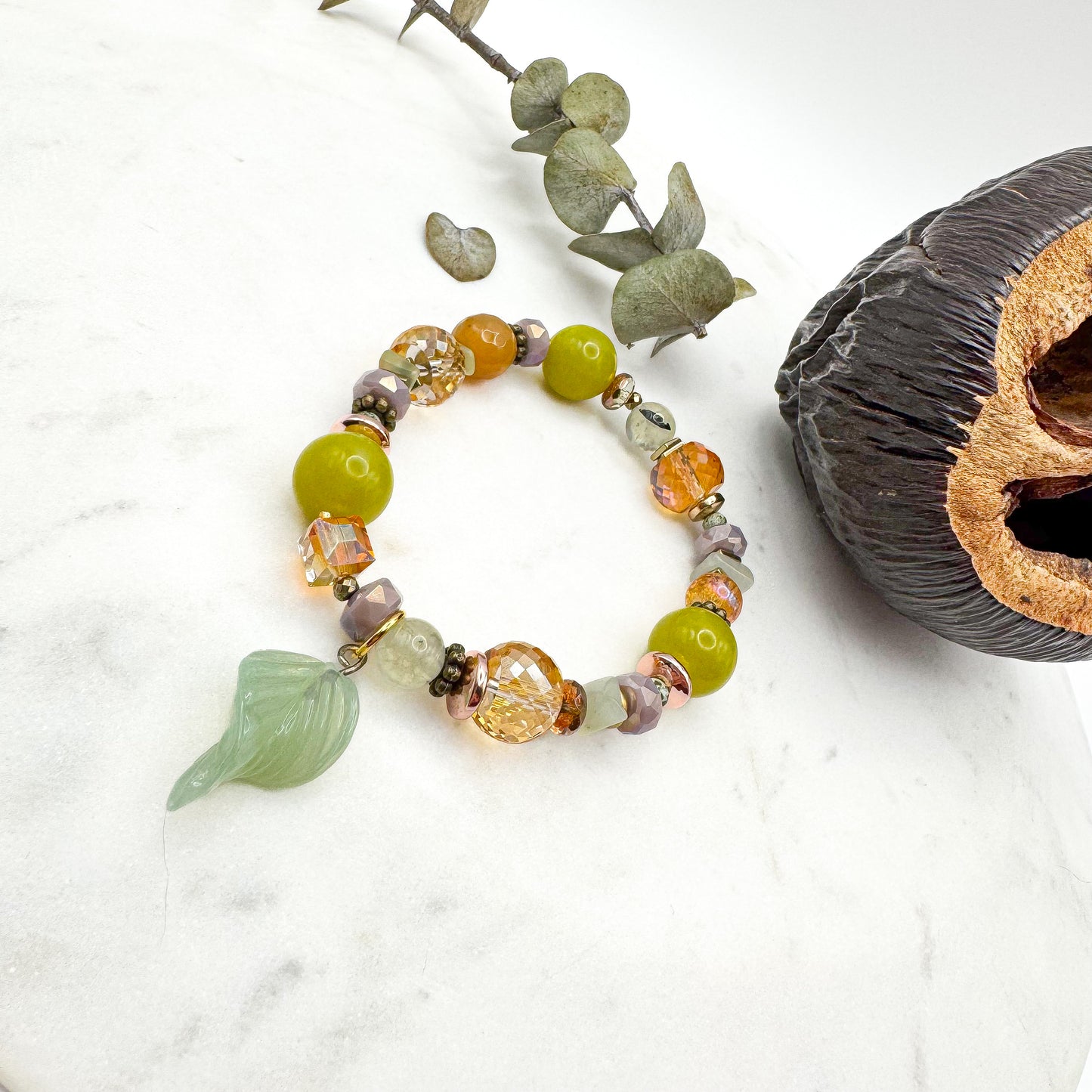 Prairie Sunsets Lime & Lilac Skies Bracelet (5)