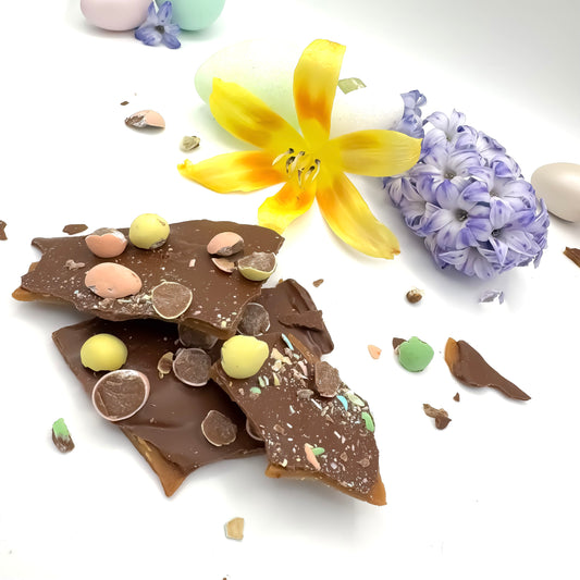 Easter Butter Crunch Toffee