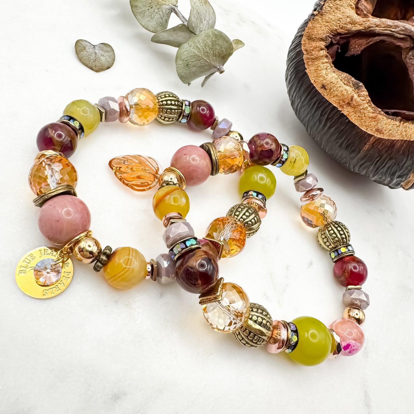 Prairie Sunsets Fuschia & Firelight Bracelet (4)