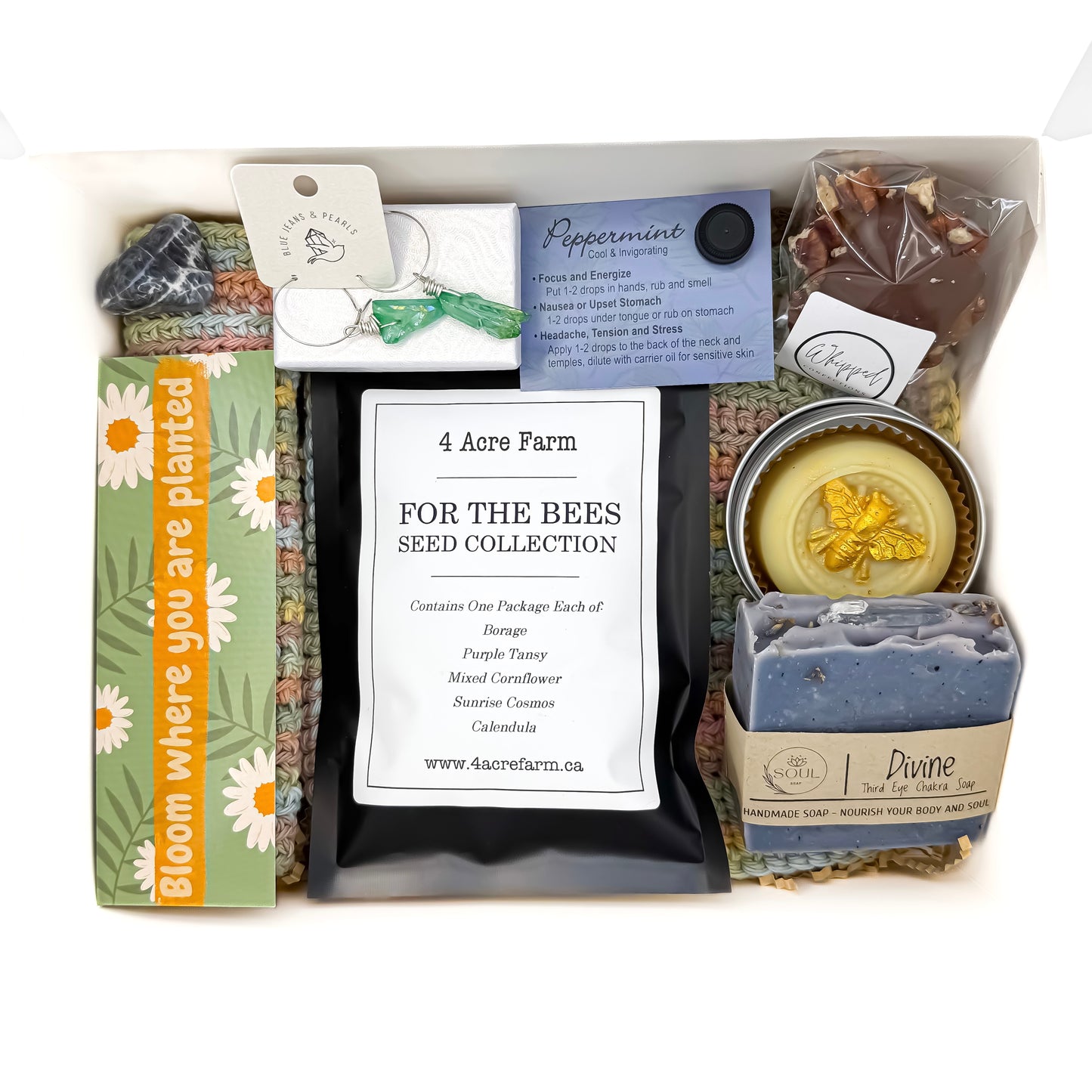 Bees & Blooms: Keeper of Honey & Light Gift Box