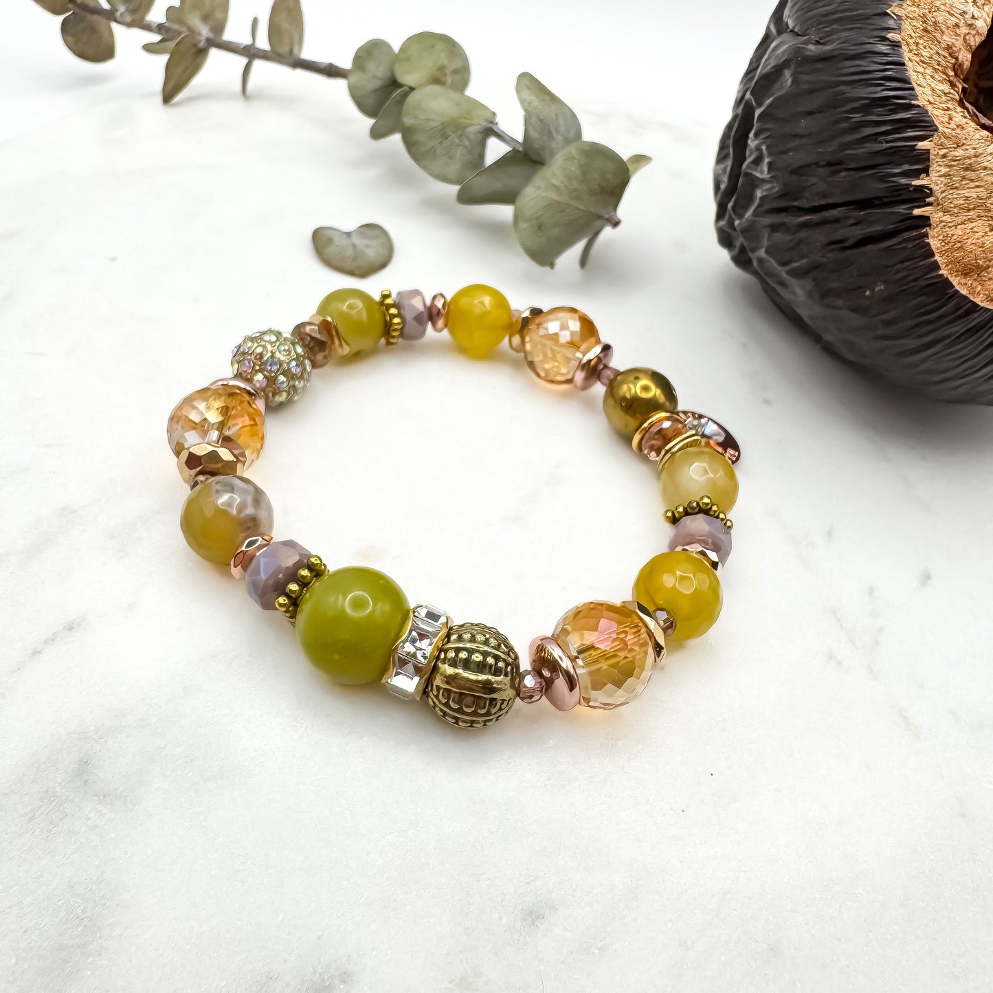 Prairie Sunsets Lime & Lilac Skies Bracelet (7)