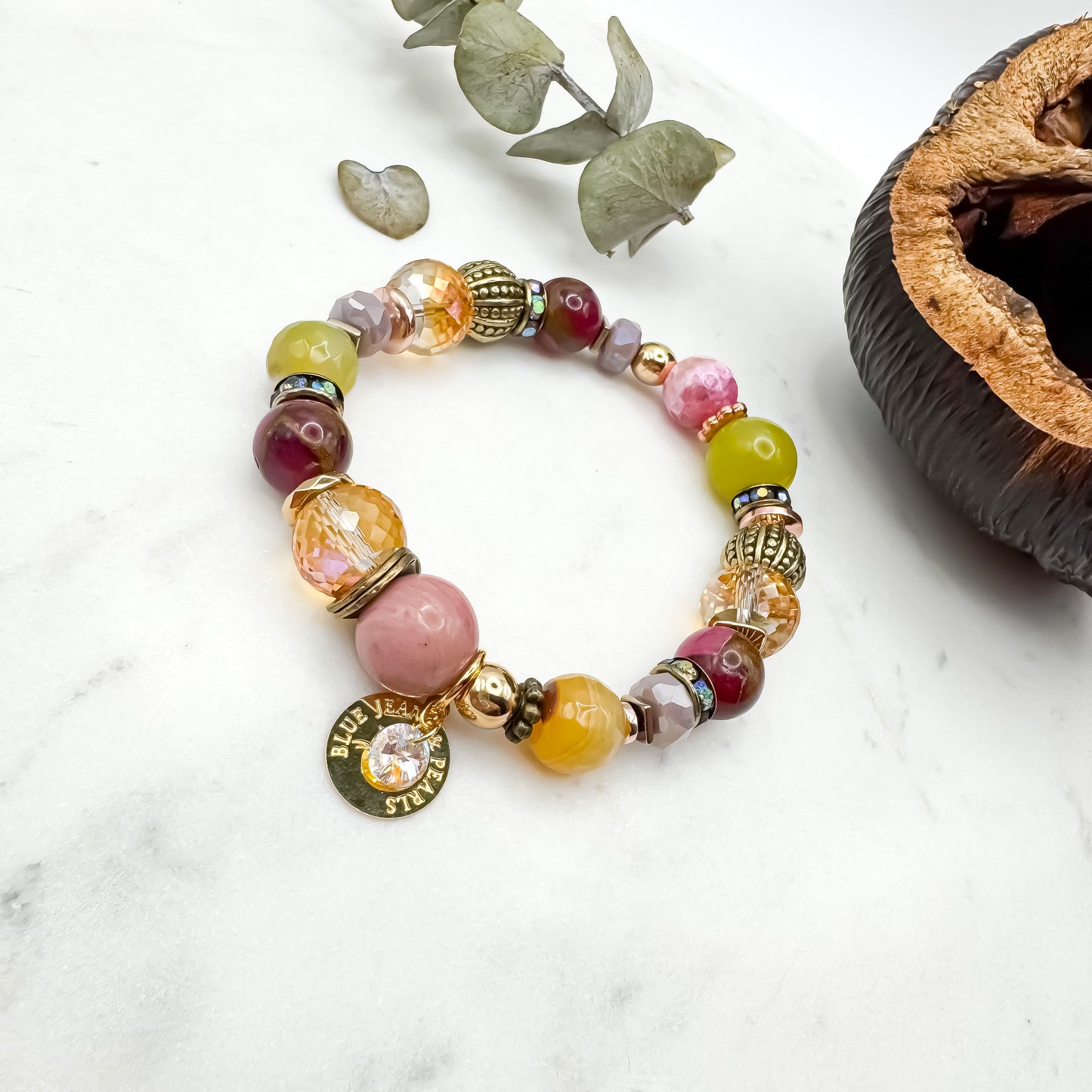 Prairie Sunsets Fuschia & Firelight Bracelet (4)