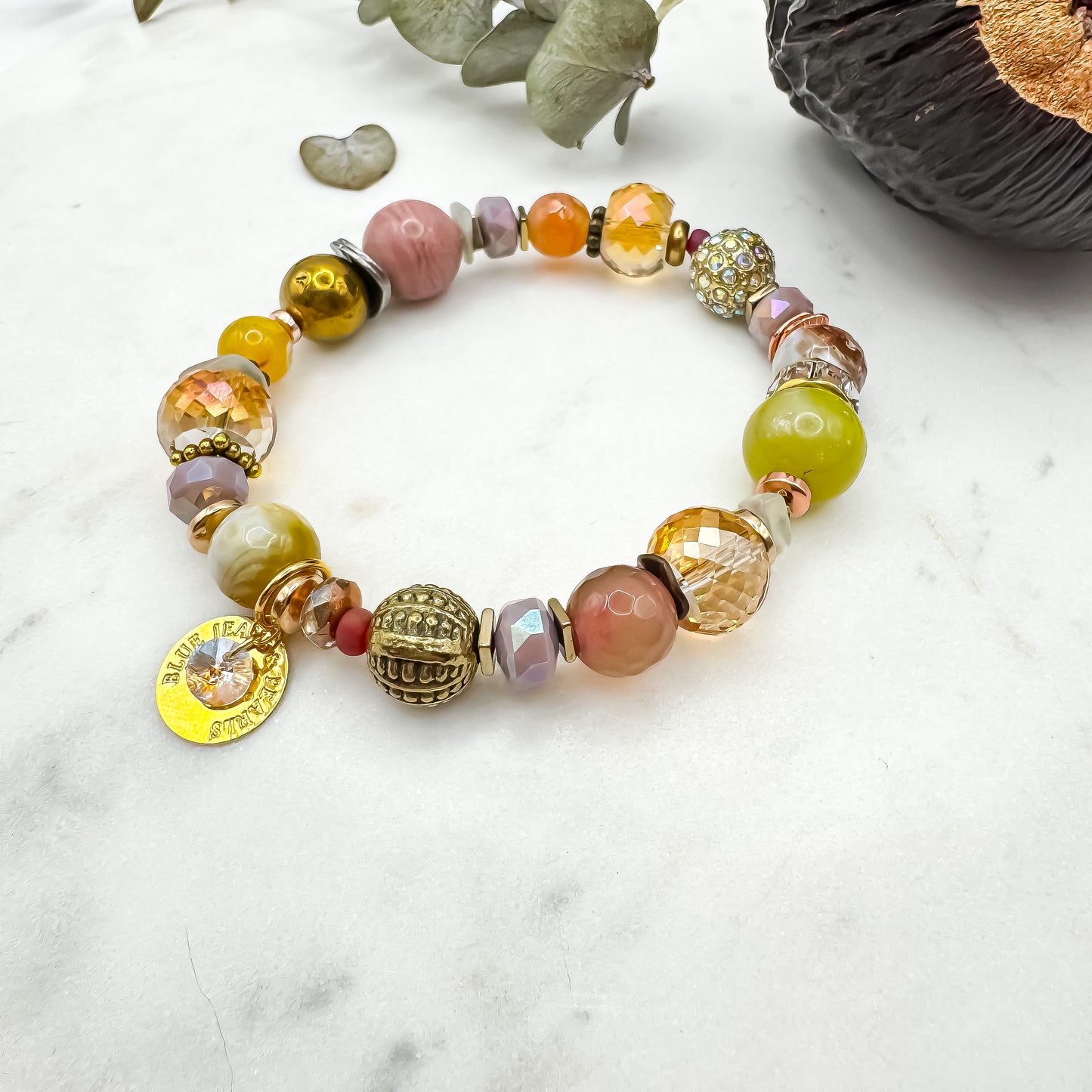 Prairie Sunsets Lime & Lilac Skies Bracelet (1)